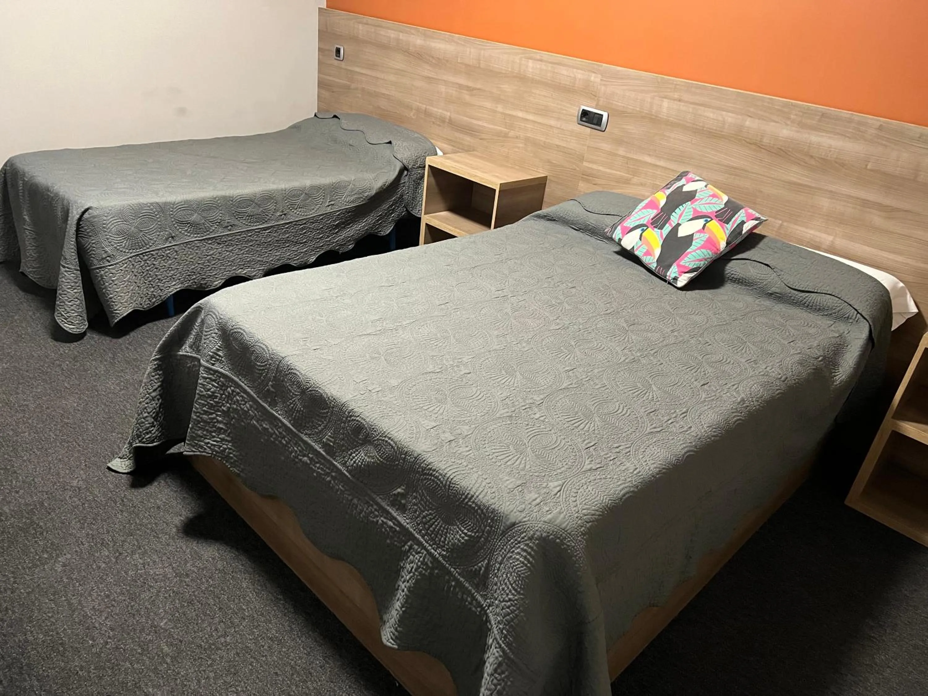 Bed in Hostal Can Salvado