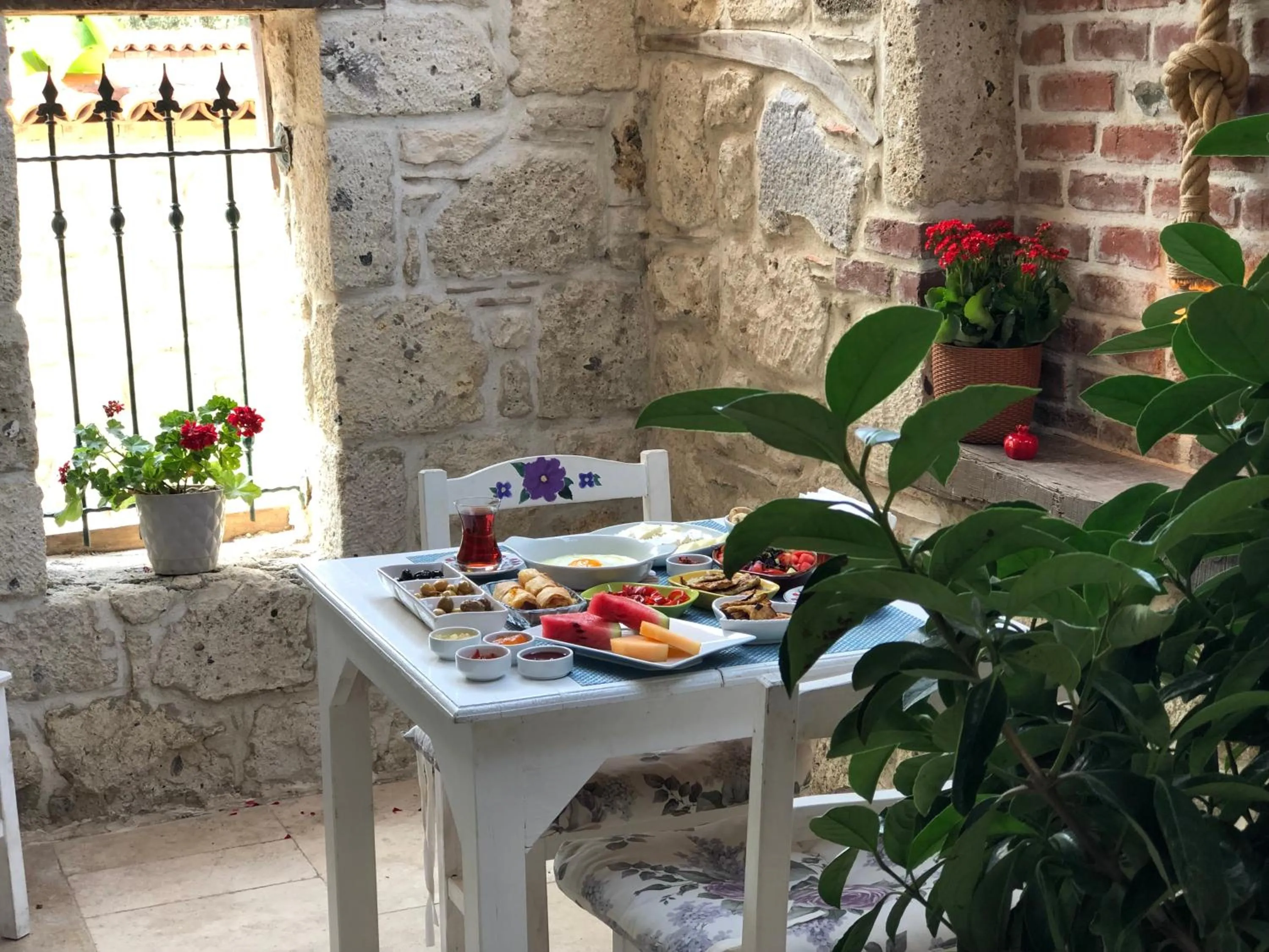 Patio in Perla Rossa Alacati