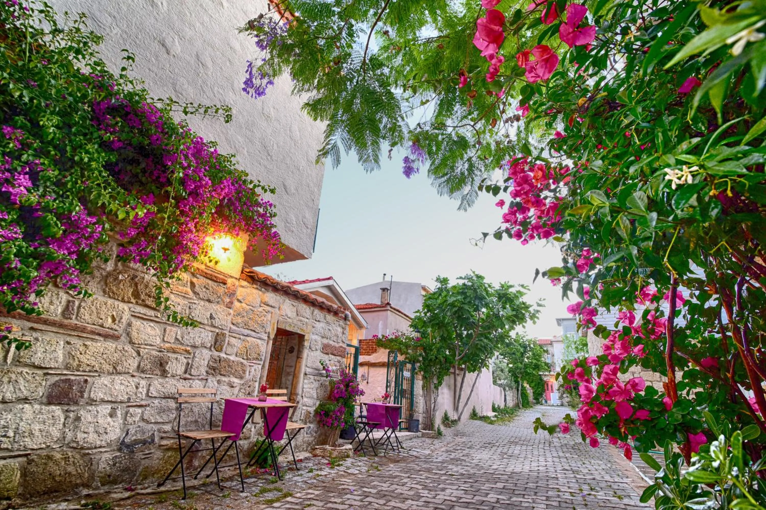 Facade/entrance in Perla Rossa Alacati