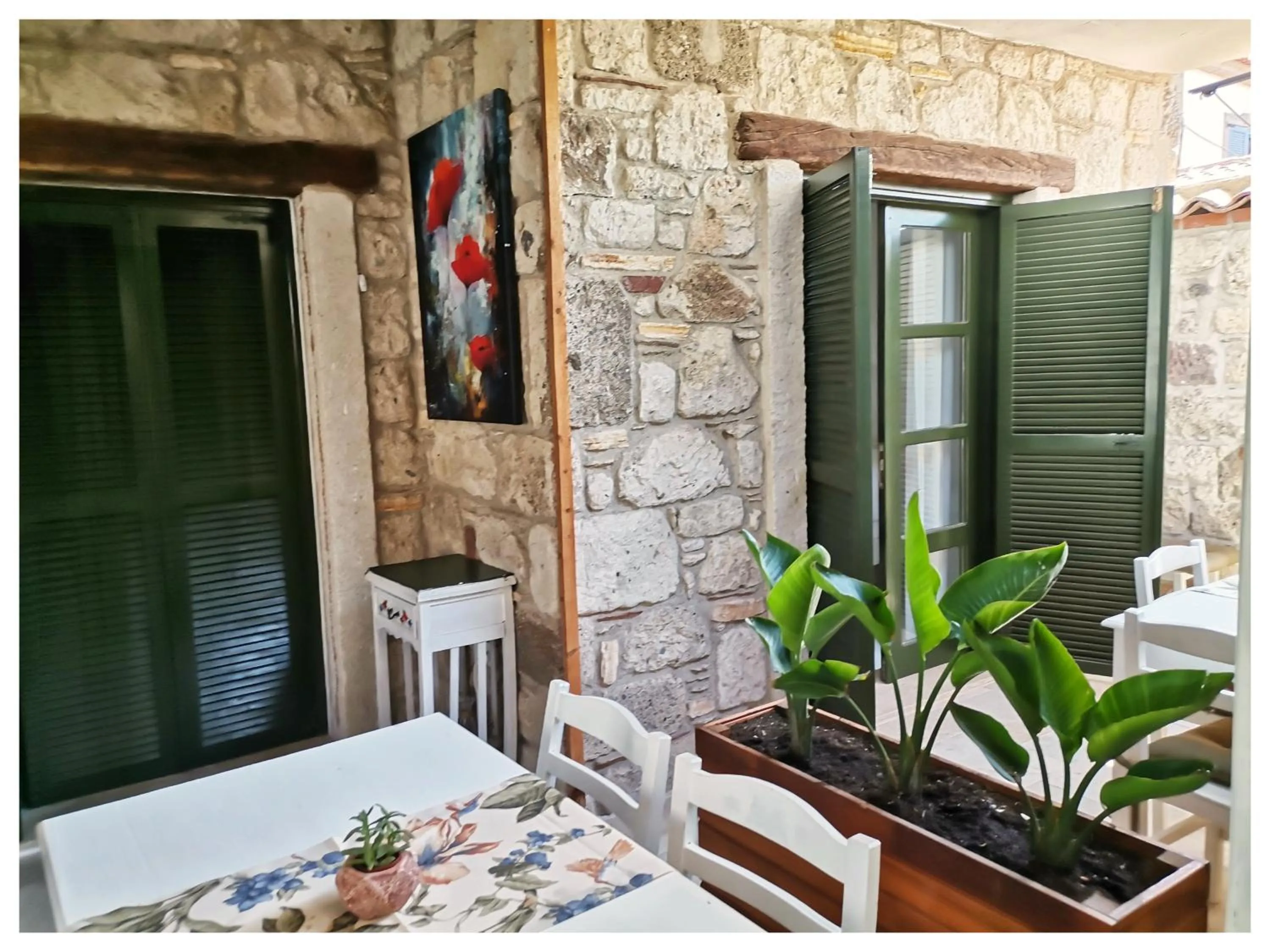 Patio in Perla Rossa Alacati