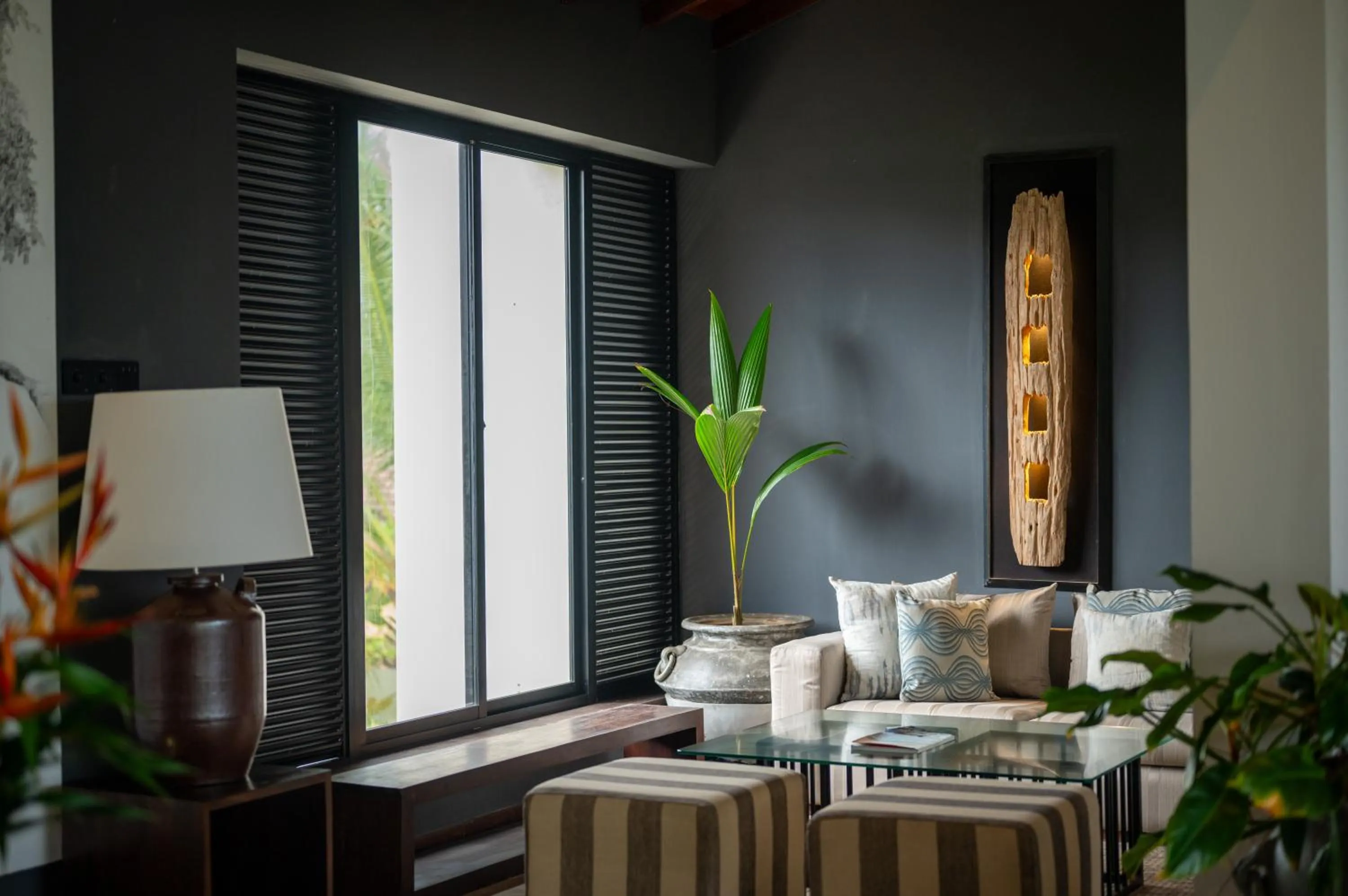 Living room in Mirissa Beach Villa