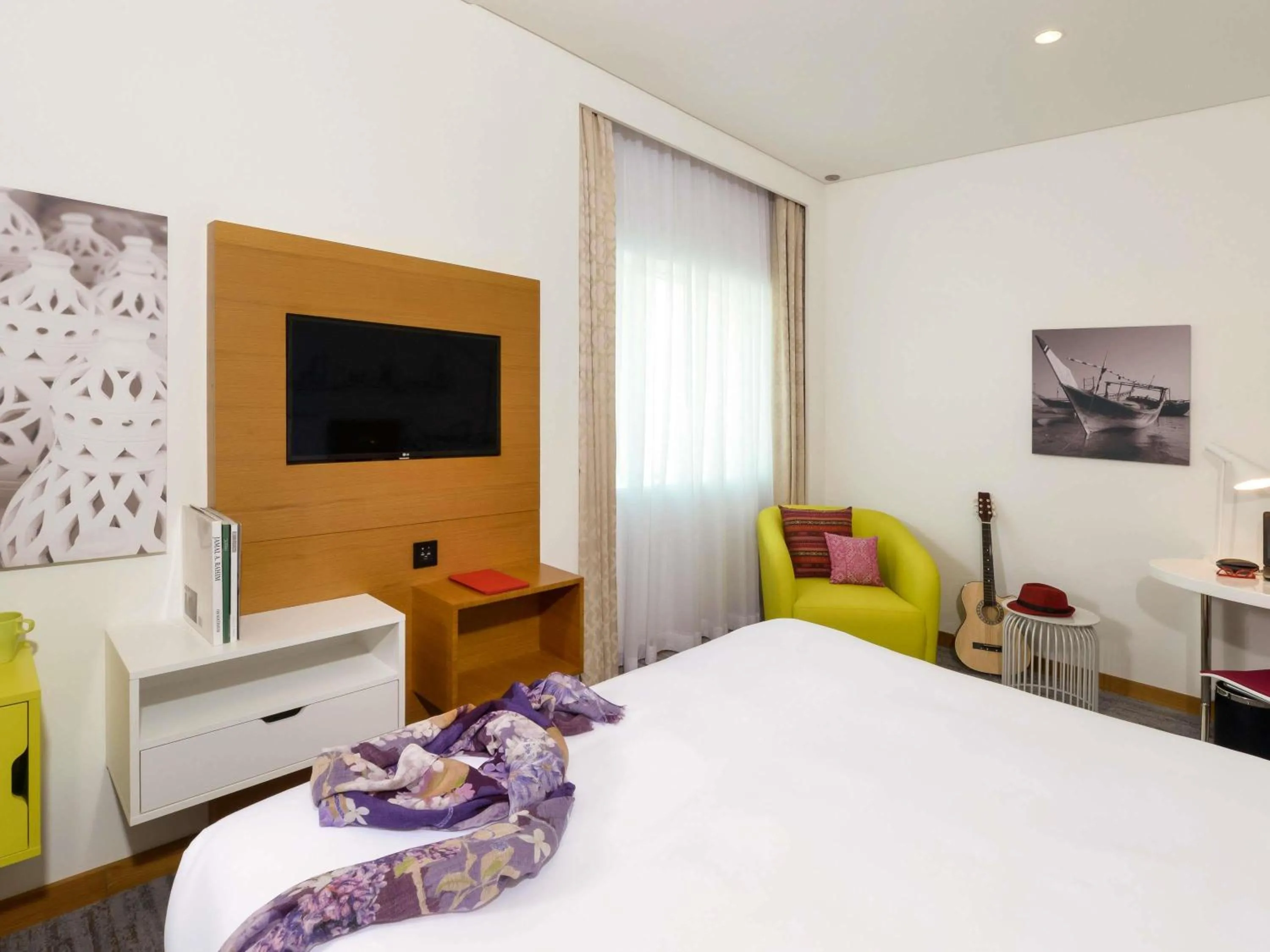 Bedroom, Bed in ibis Styles Manama Diplomatic Area
