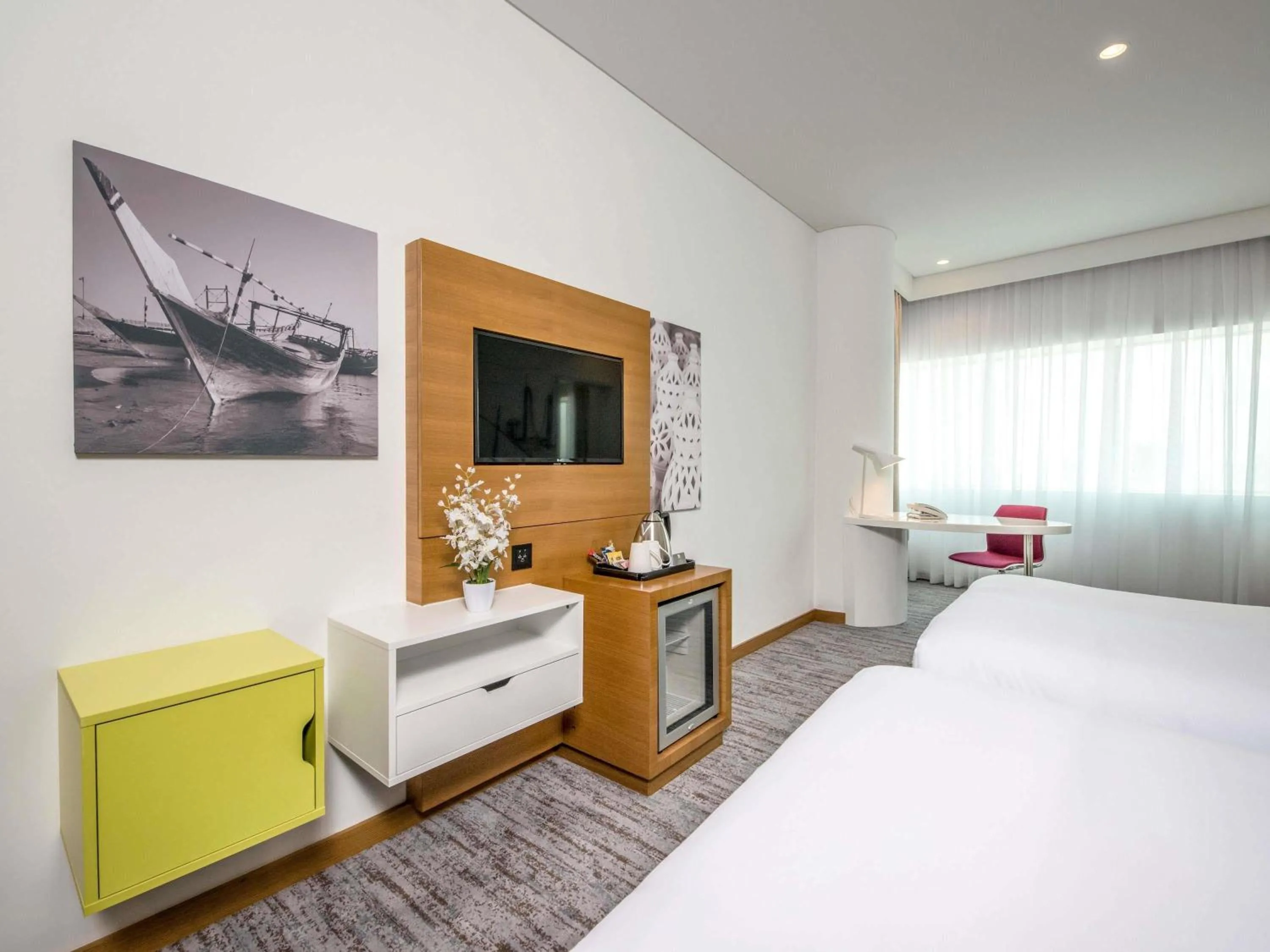 Bedroom, Bed in ibis Styles Manama Diplomatic Area