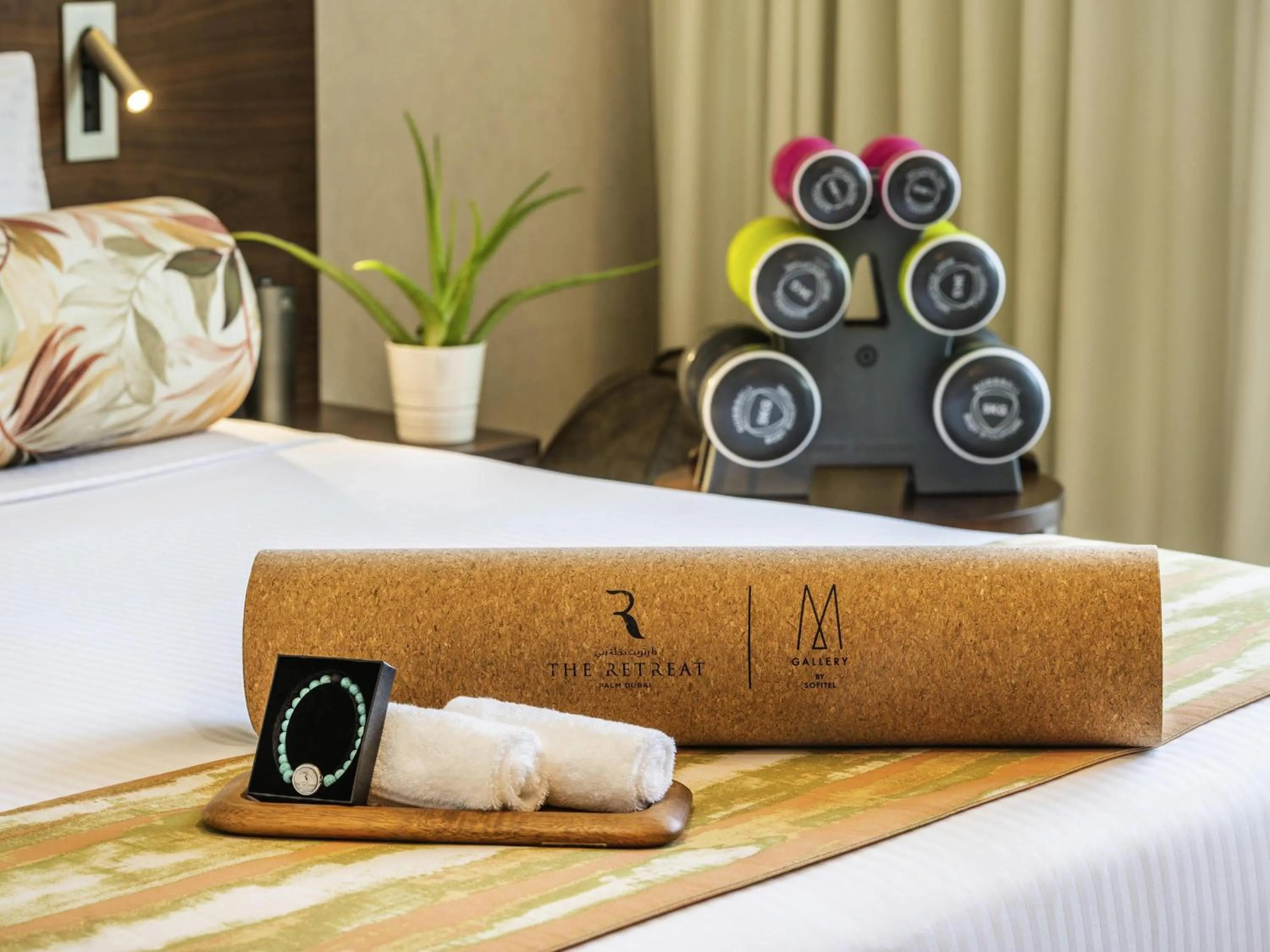 Bedroom in The Retreat Palm Dubai MGallery by Sofitel