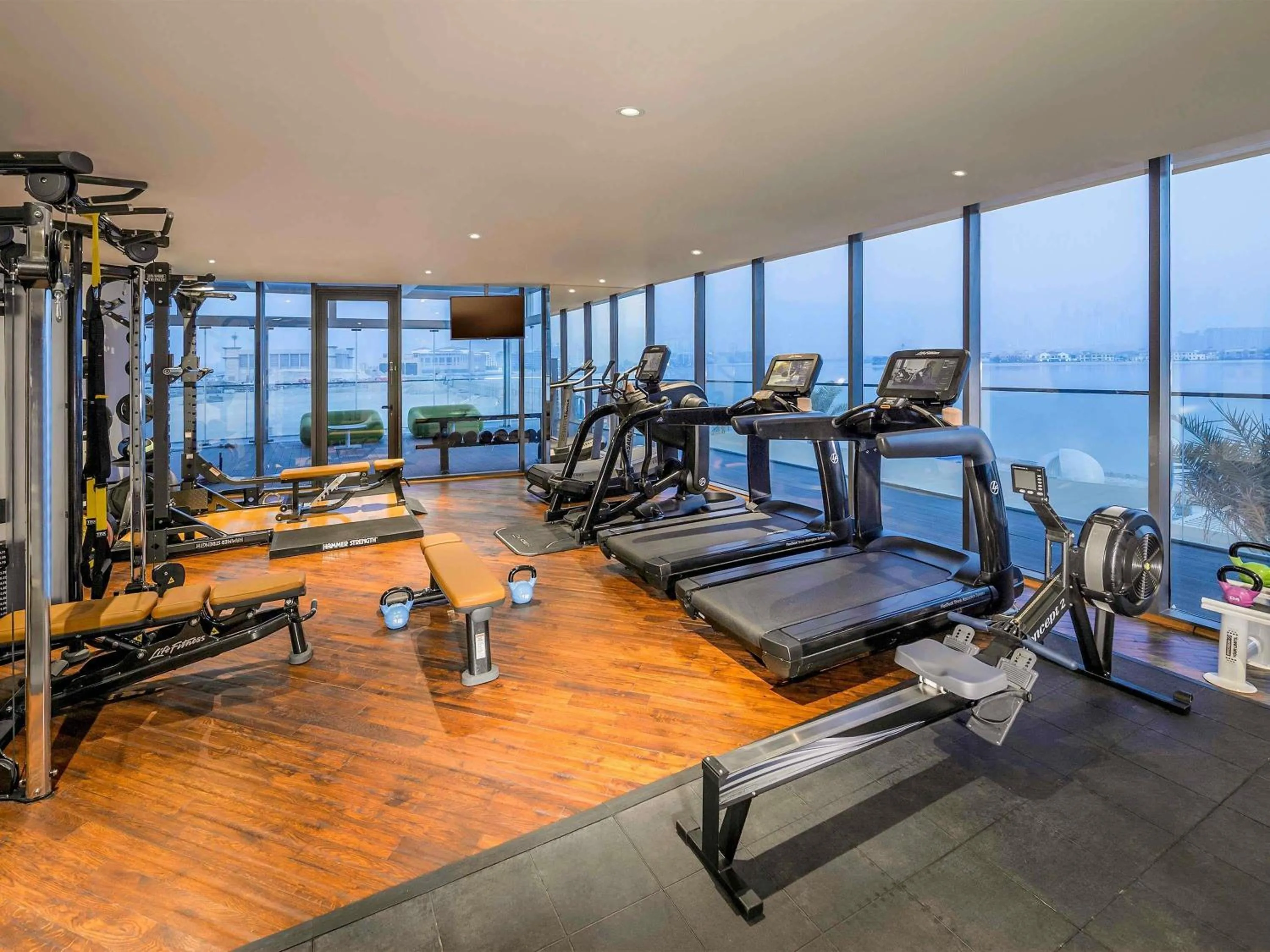 Fitness centre/facilities in The Retreat Palm Dubai MGallery by Sofitel