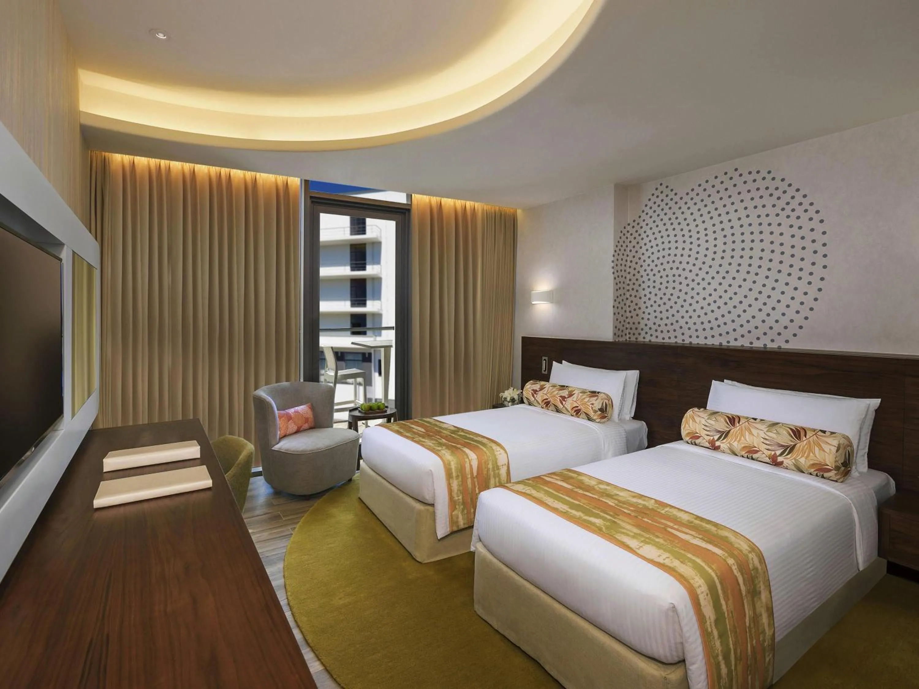 Bedroom, Bed in The Retreat Palm Dubai MGallery by Sofitel