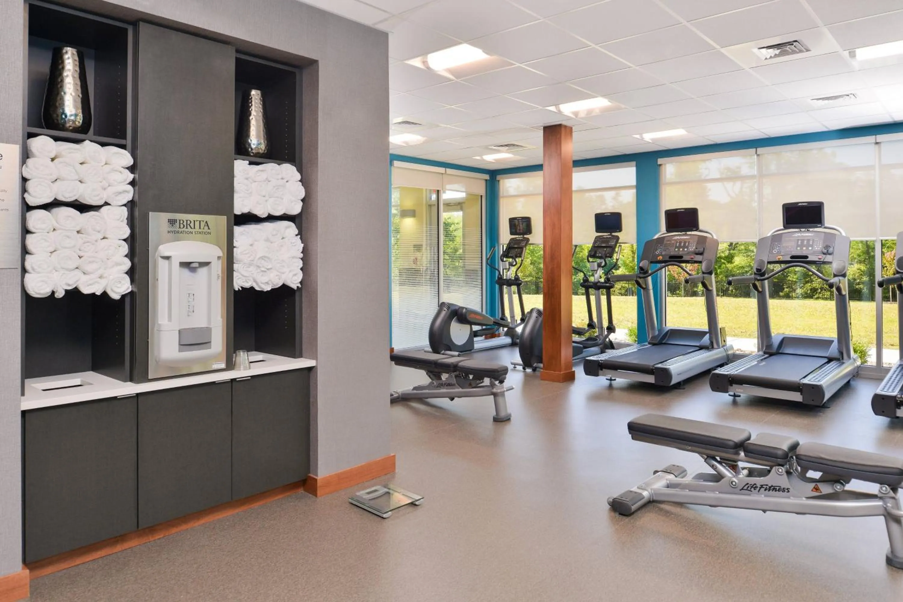 Fitness centre/facilities in Fairfield Inn & Suites by Marriott St. Joseph