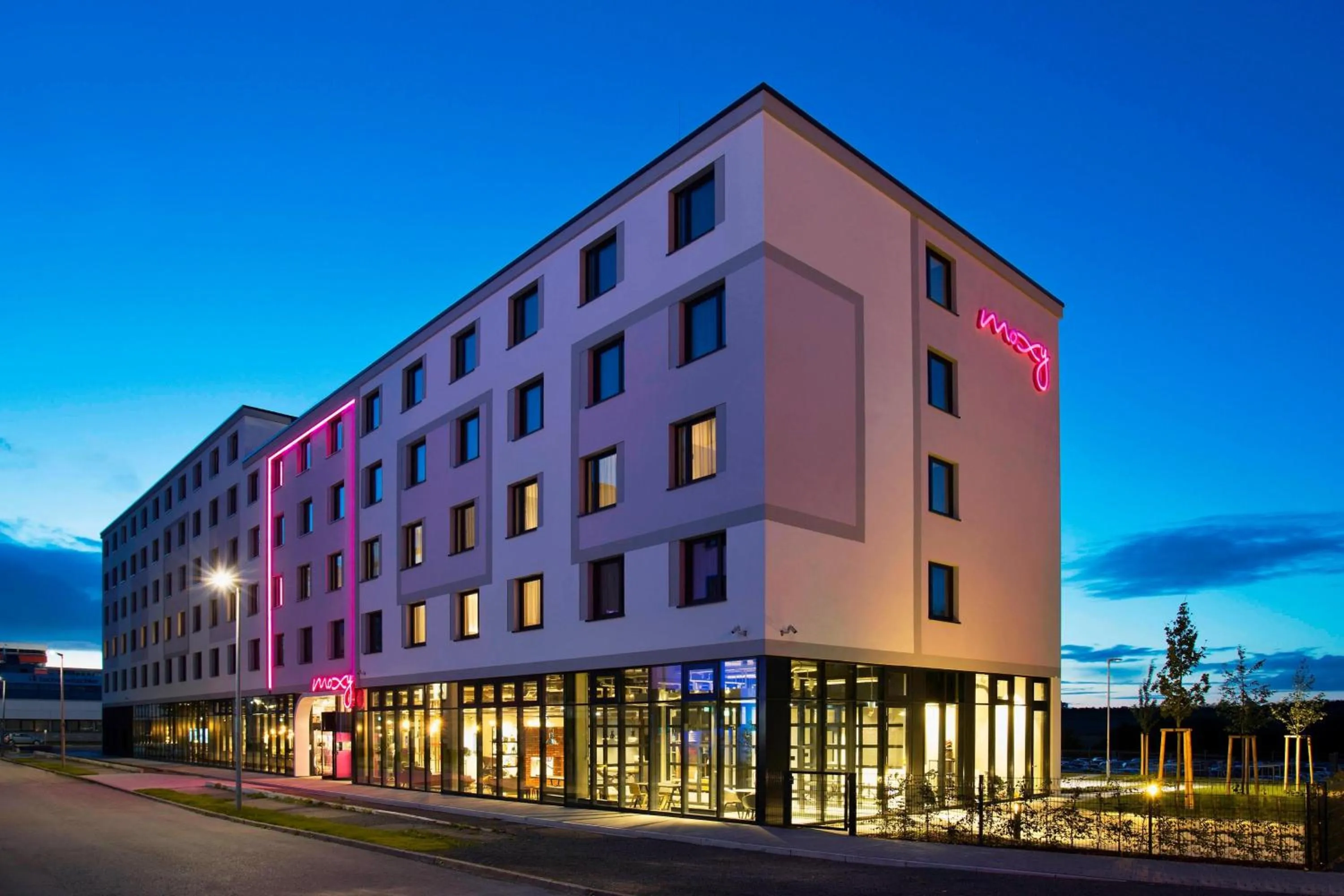 Property building in Moxy Stuttgart Airport/Messe