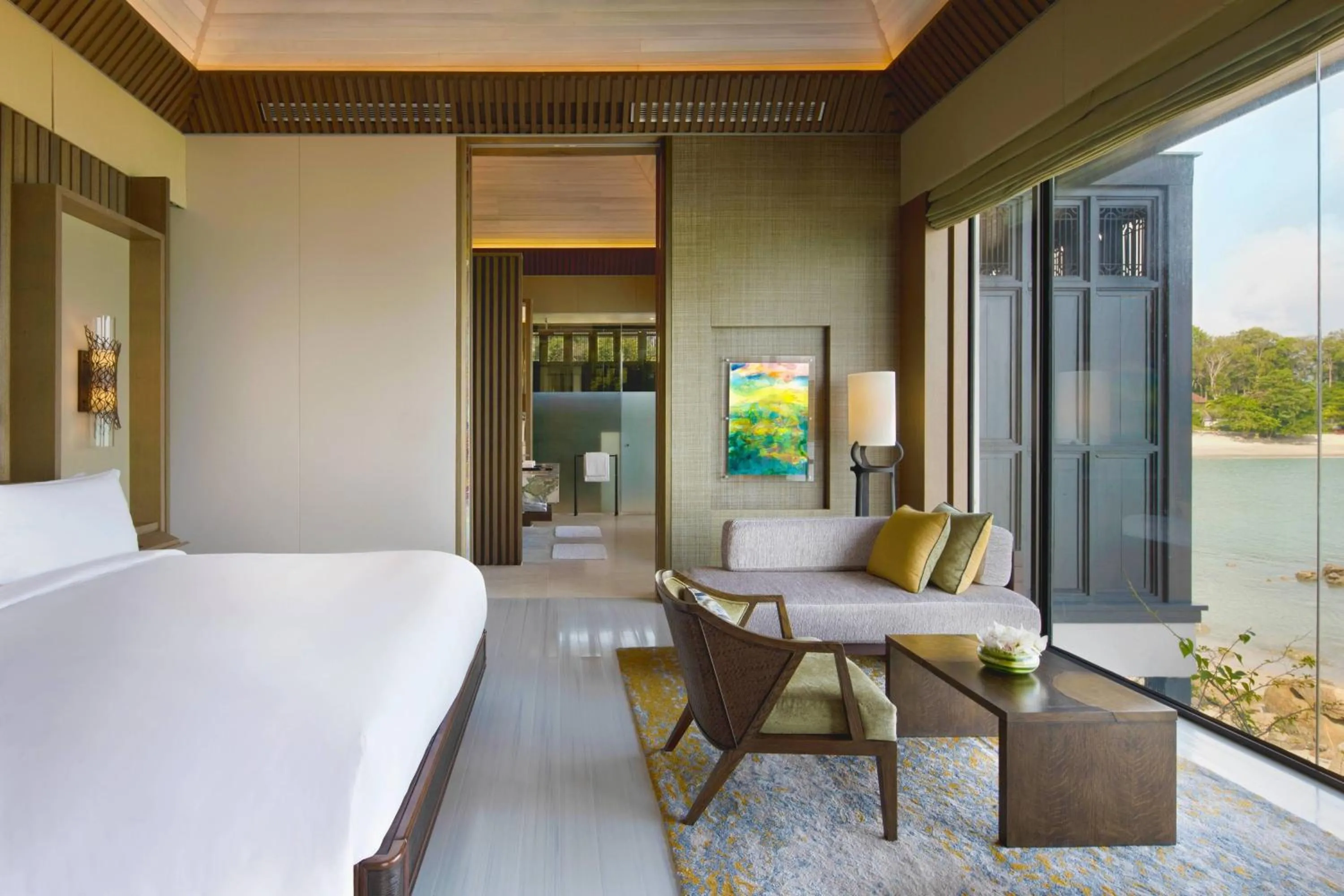 Bedroom, Bed in The Ritz-Carlton, Langkawi
