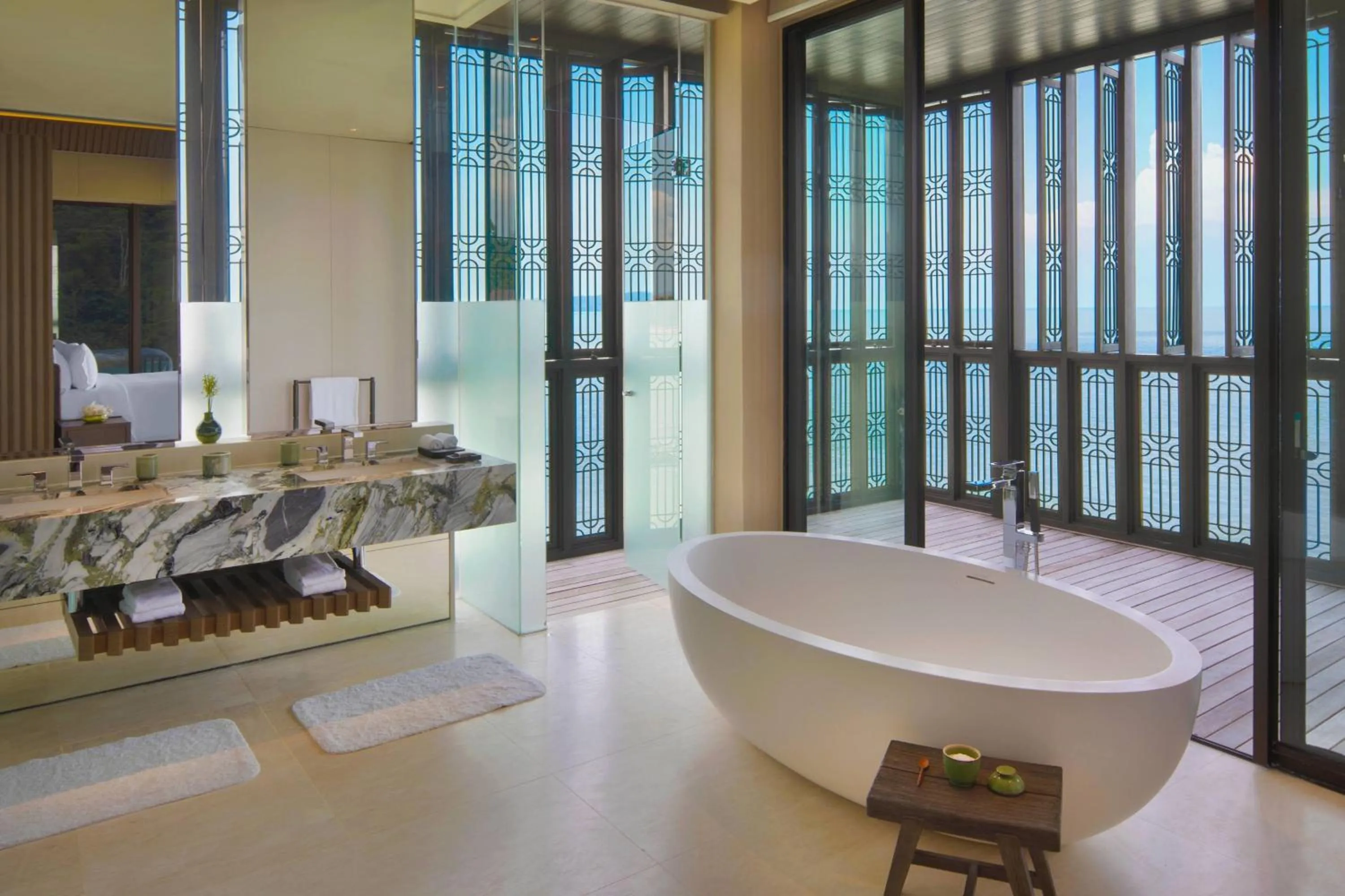 Bathroom in The Ritz-Carlton, Langkawi