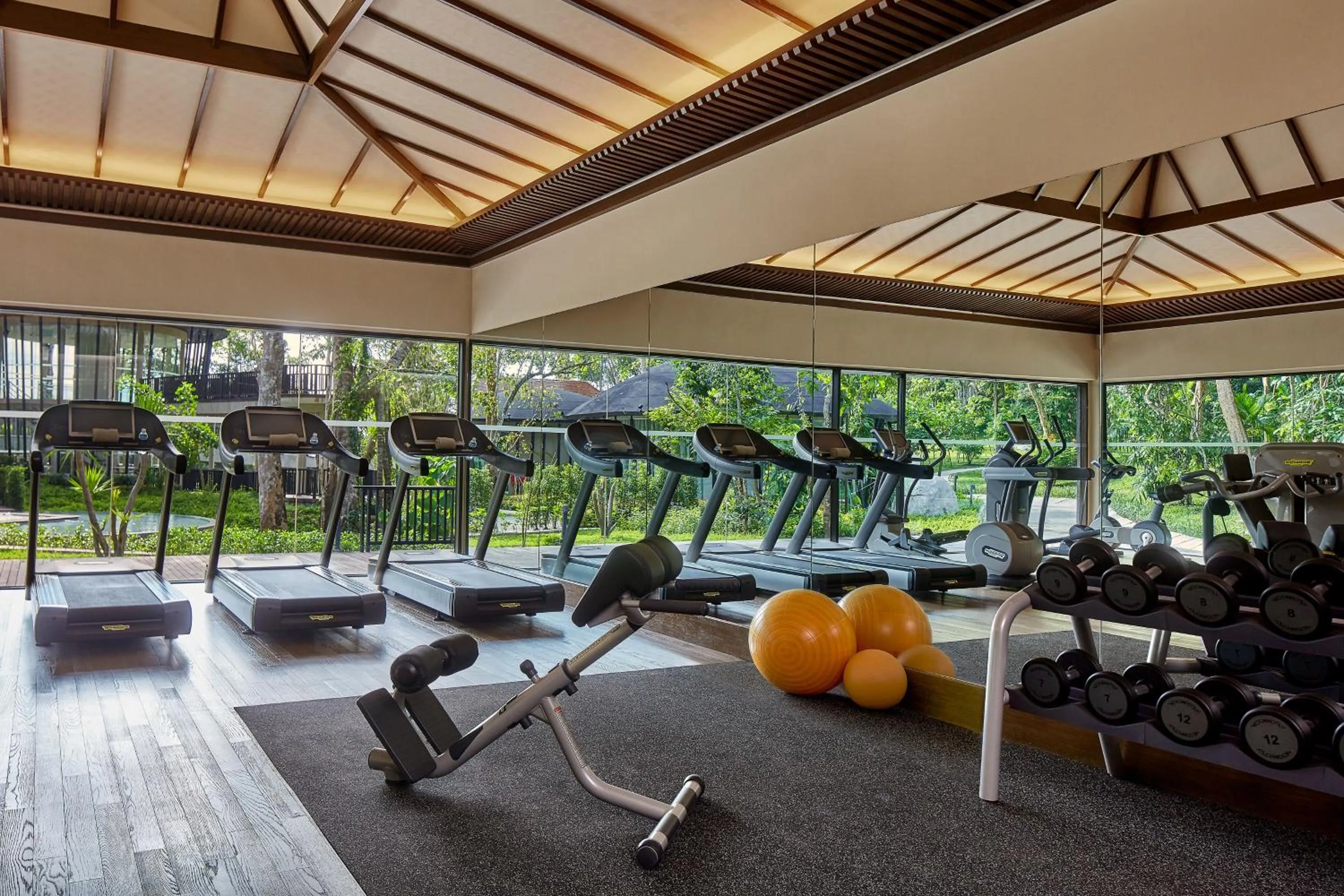 Fitness centre/facilities in The Ritz-Carlton, Langkawi