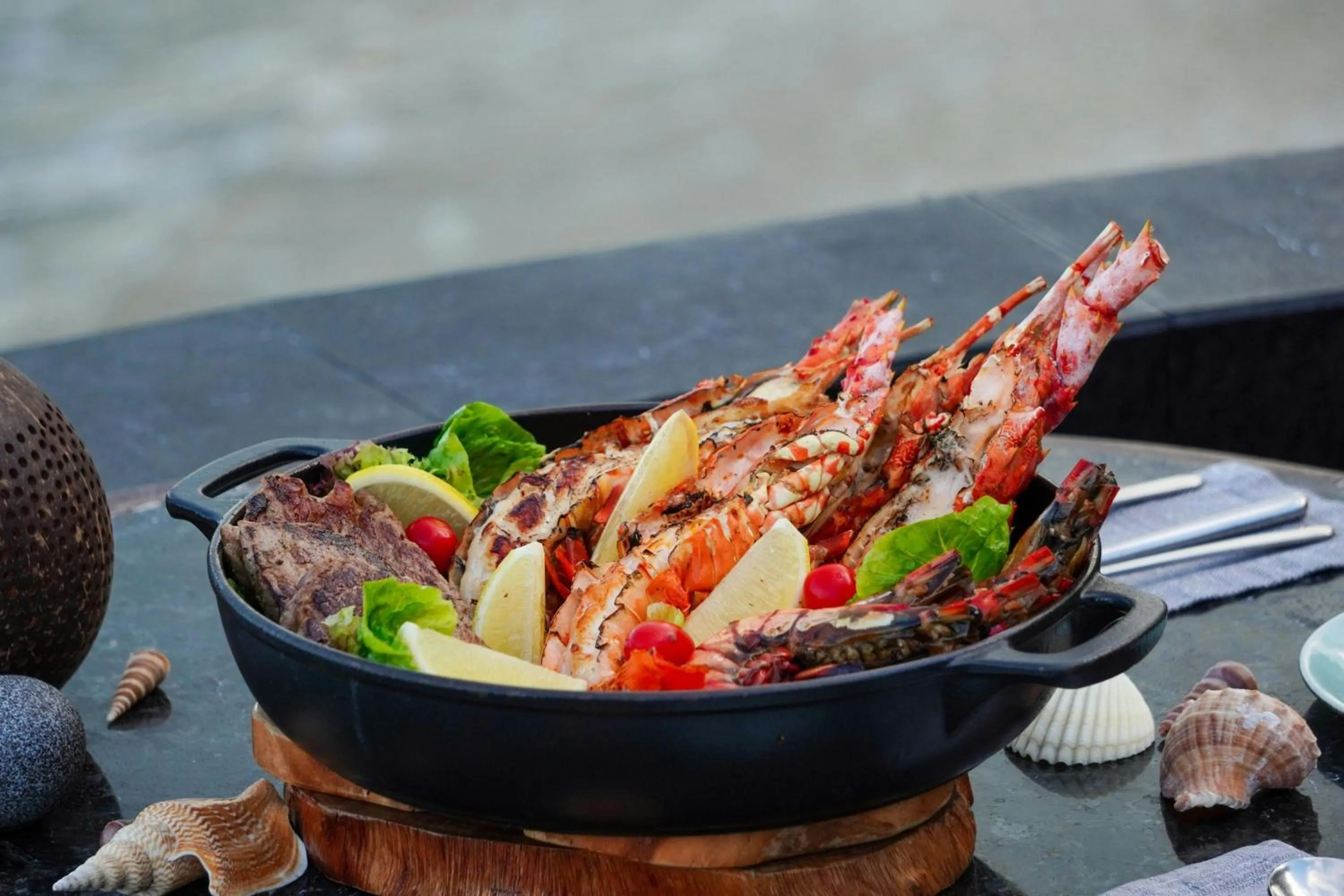 Restaurant/places to eat in The Ritz-Carlton, Langkawi