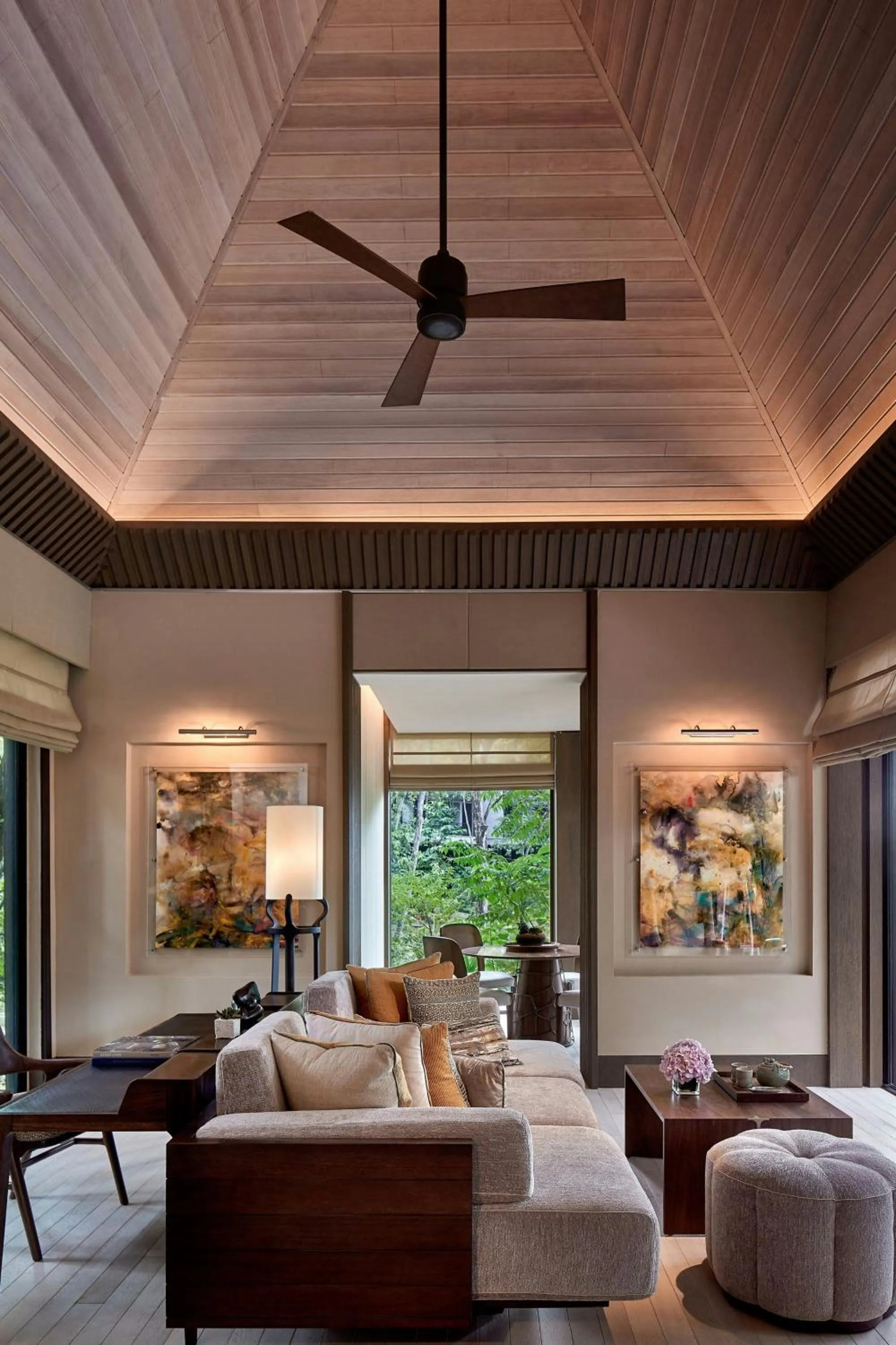 Living room in The Ritz-Carlton, Langkawi