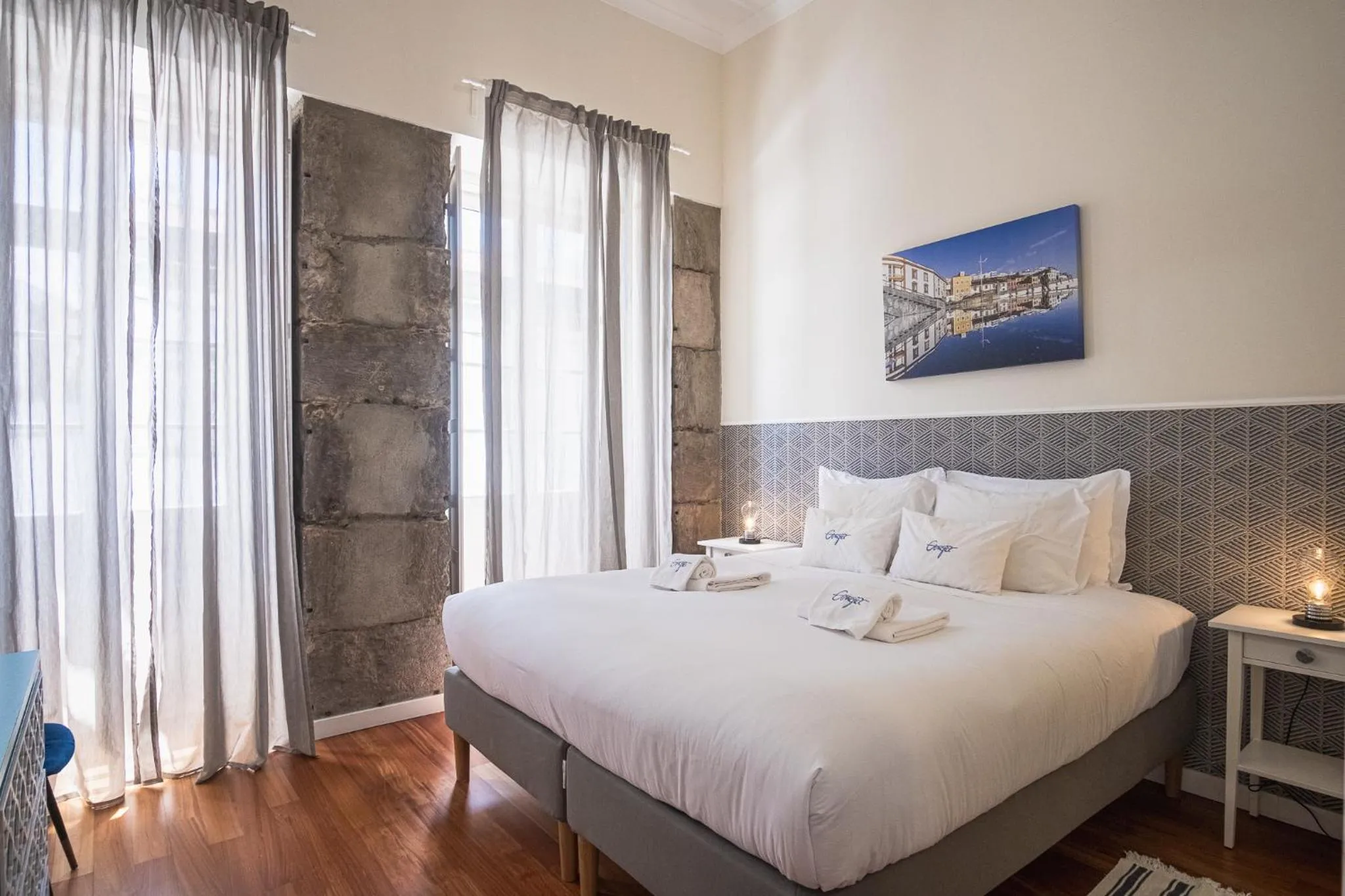 Bed in My Angra Charming House