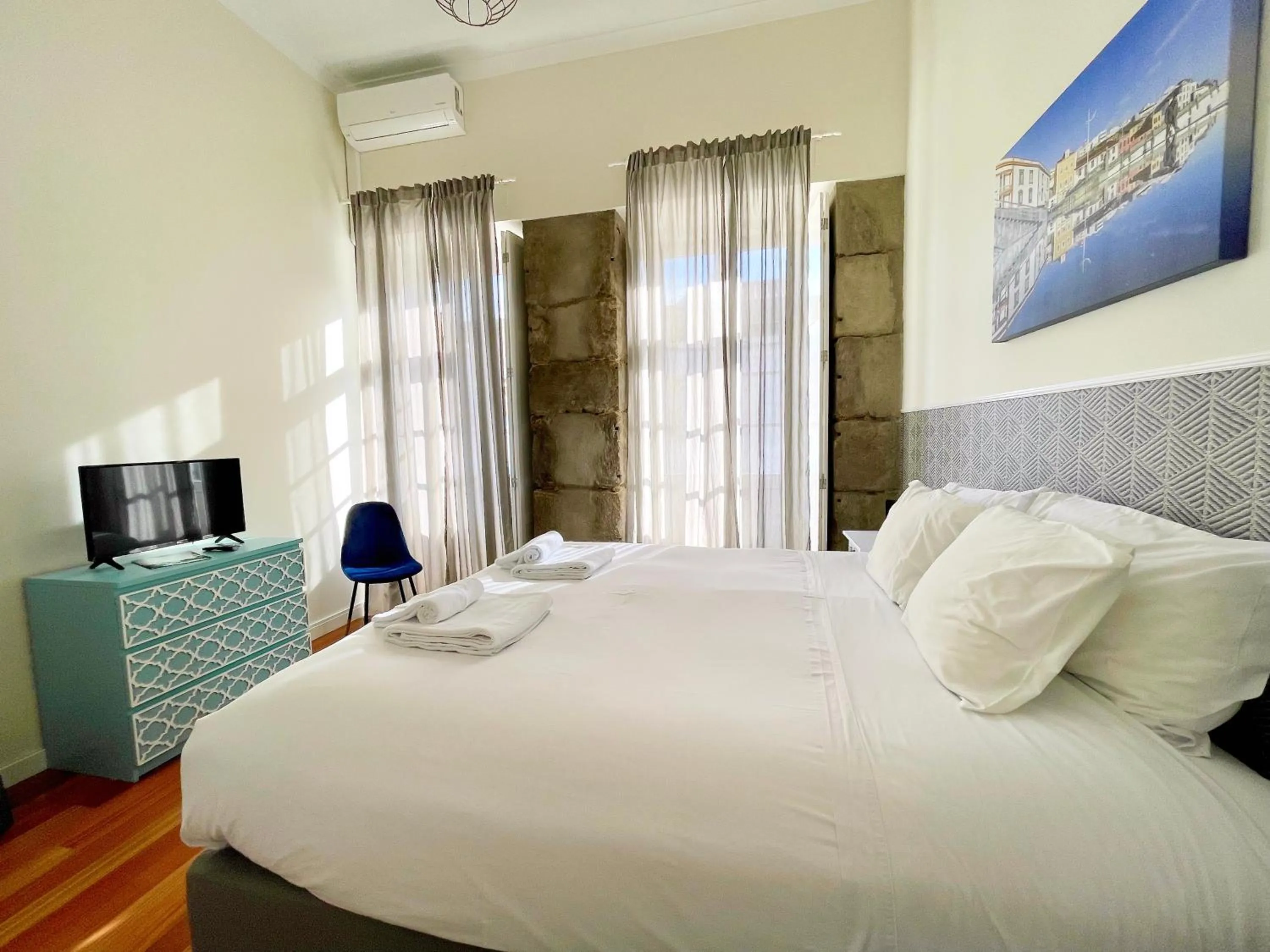 Bed in My Angra Charming House