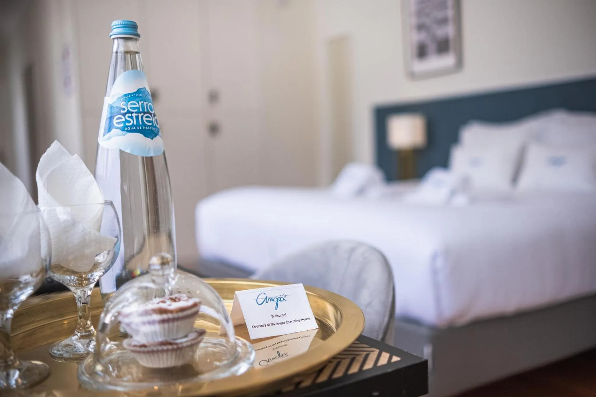 Decorative detail, Bed in My Angra Charming House