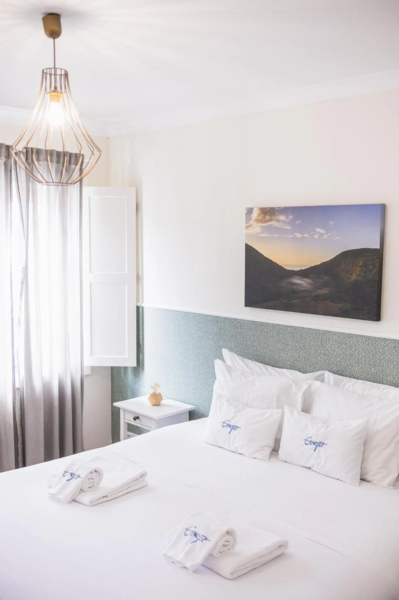 Decorative detail, Bed in My Angra Charming House