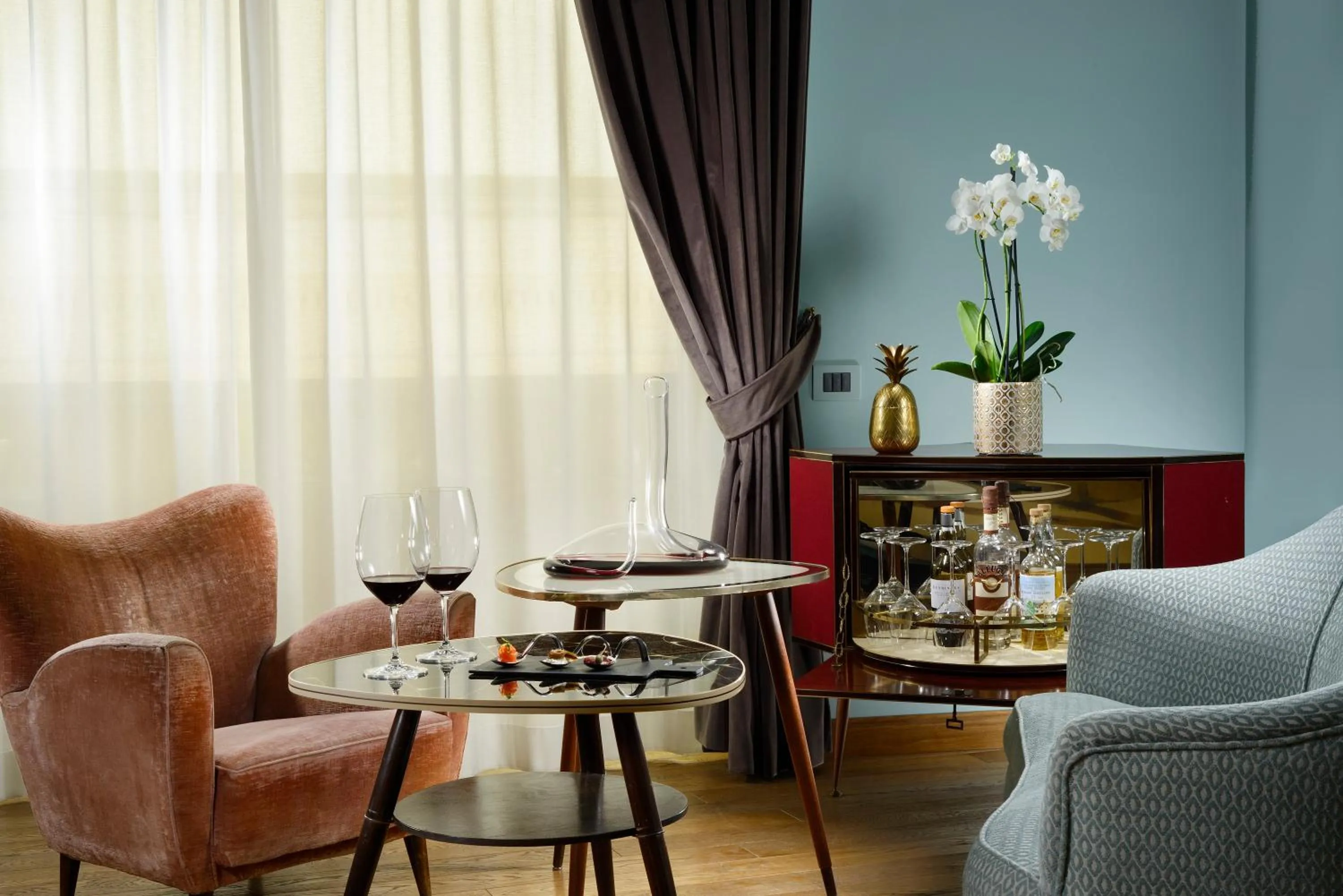 Food and drinks in Hotel De' Ricci - Small Luxury Hotels of the World