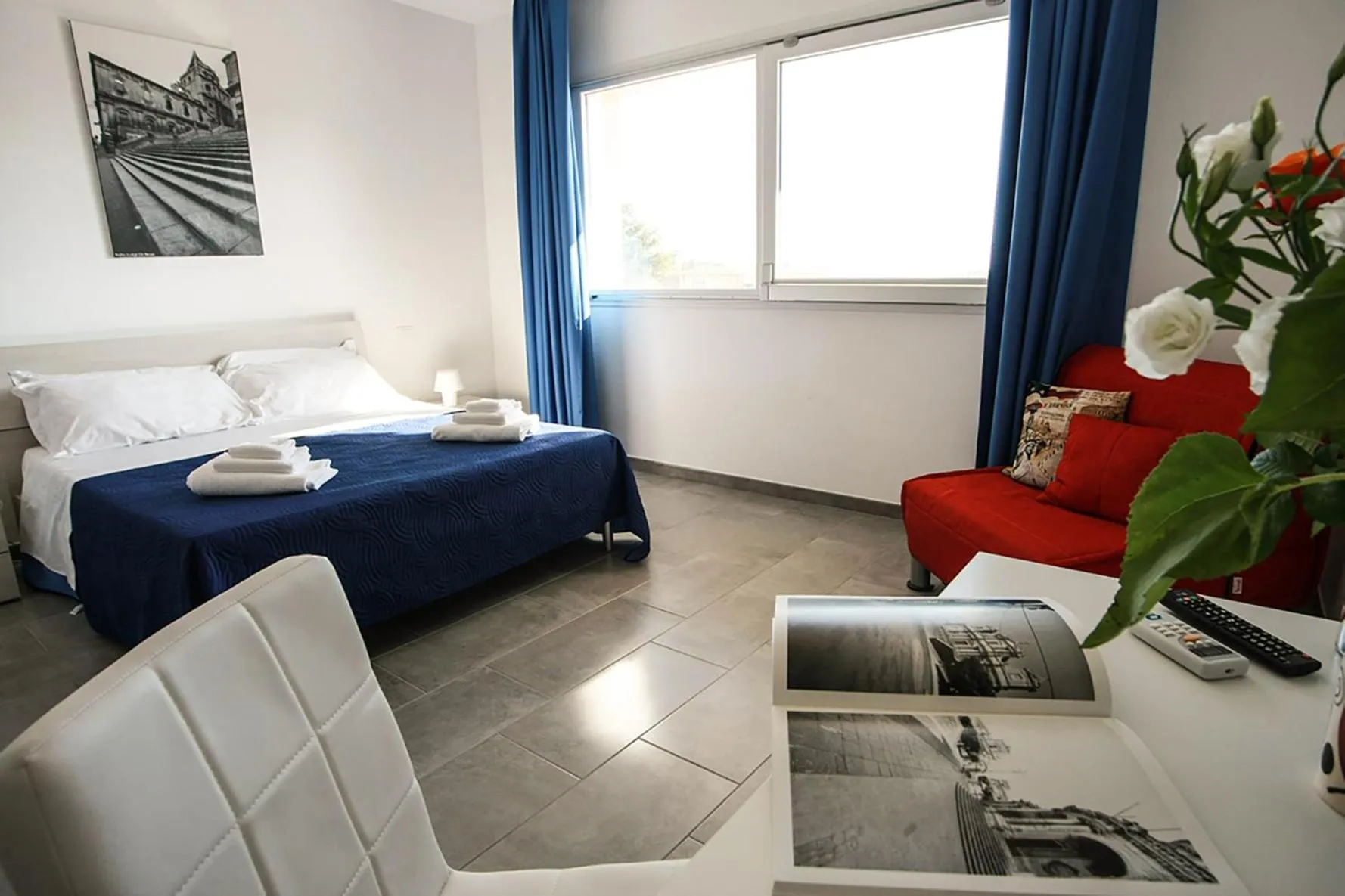 Photo of the whole room, Bed in Il Maestrale B&b