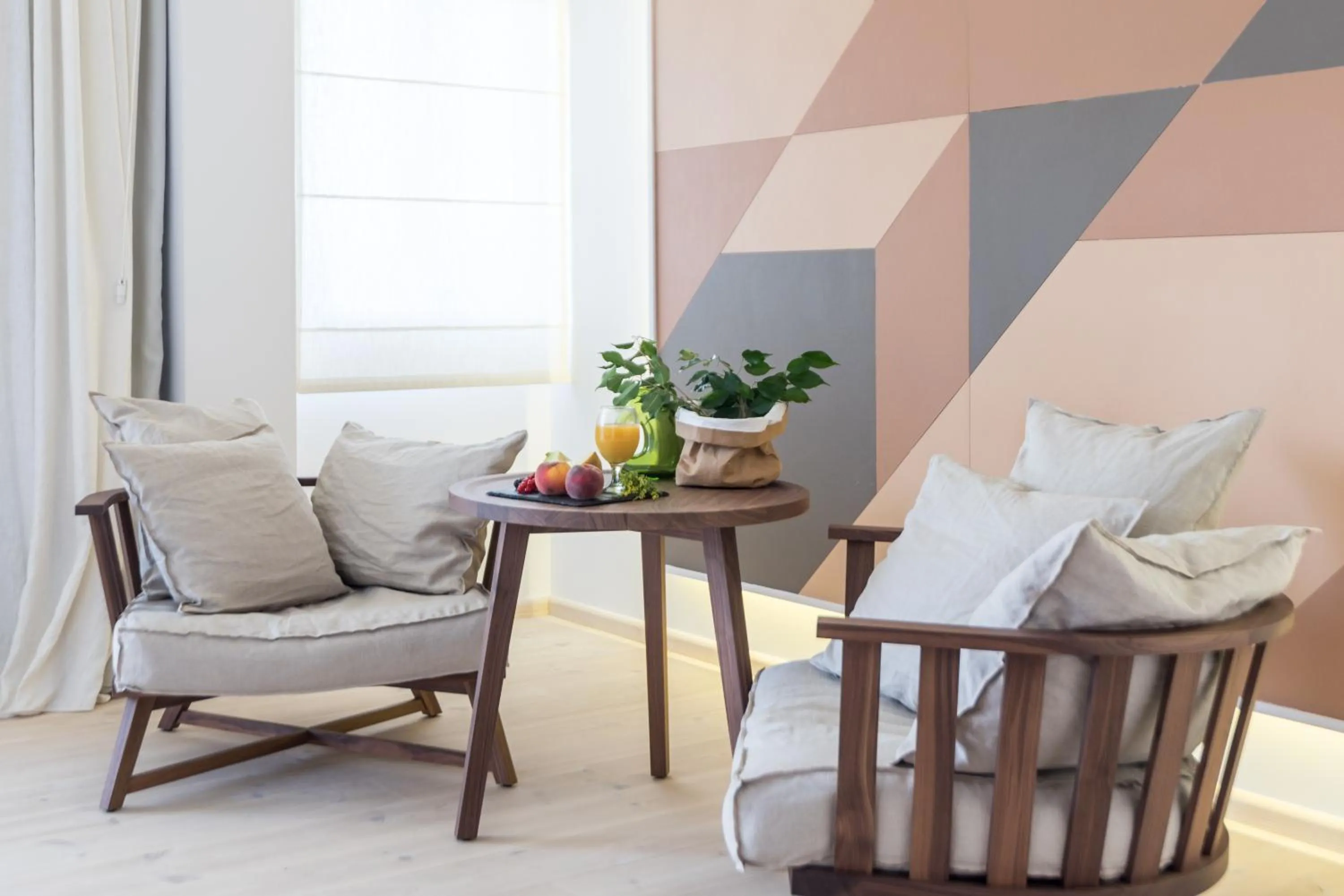 Living room in Sirene Blue Luxury Beach Resort