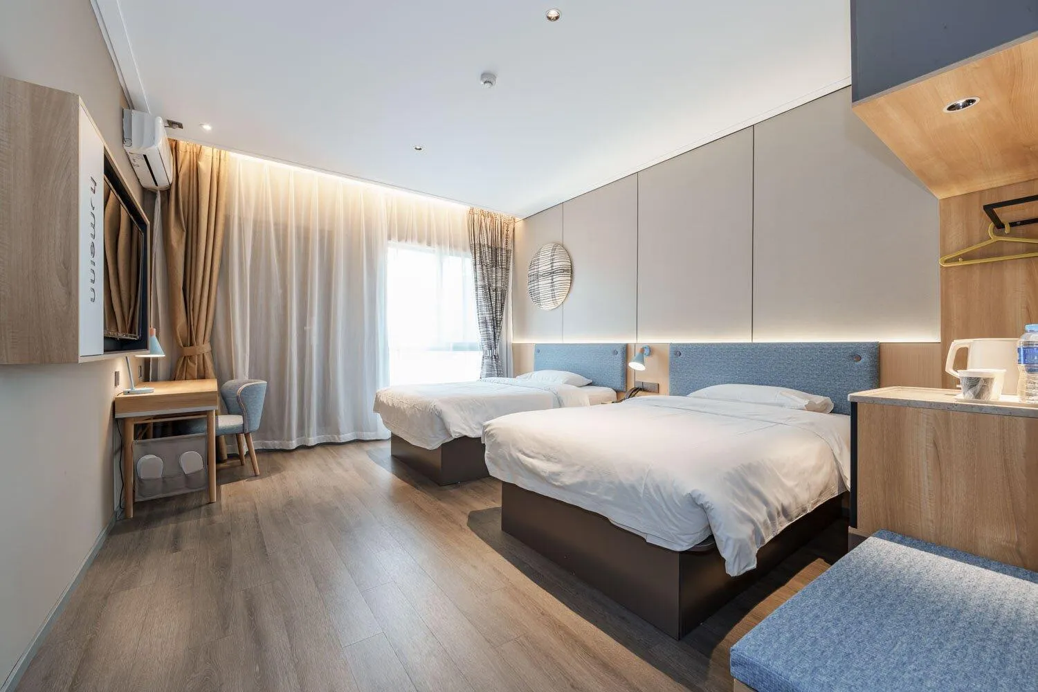 Bed in Home Inn Zhangjiajie Tianmen Mountain Branch