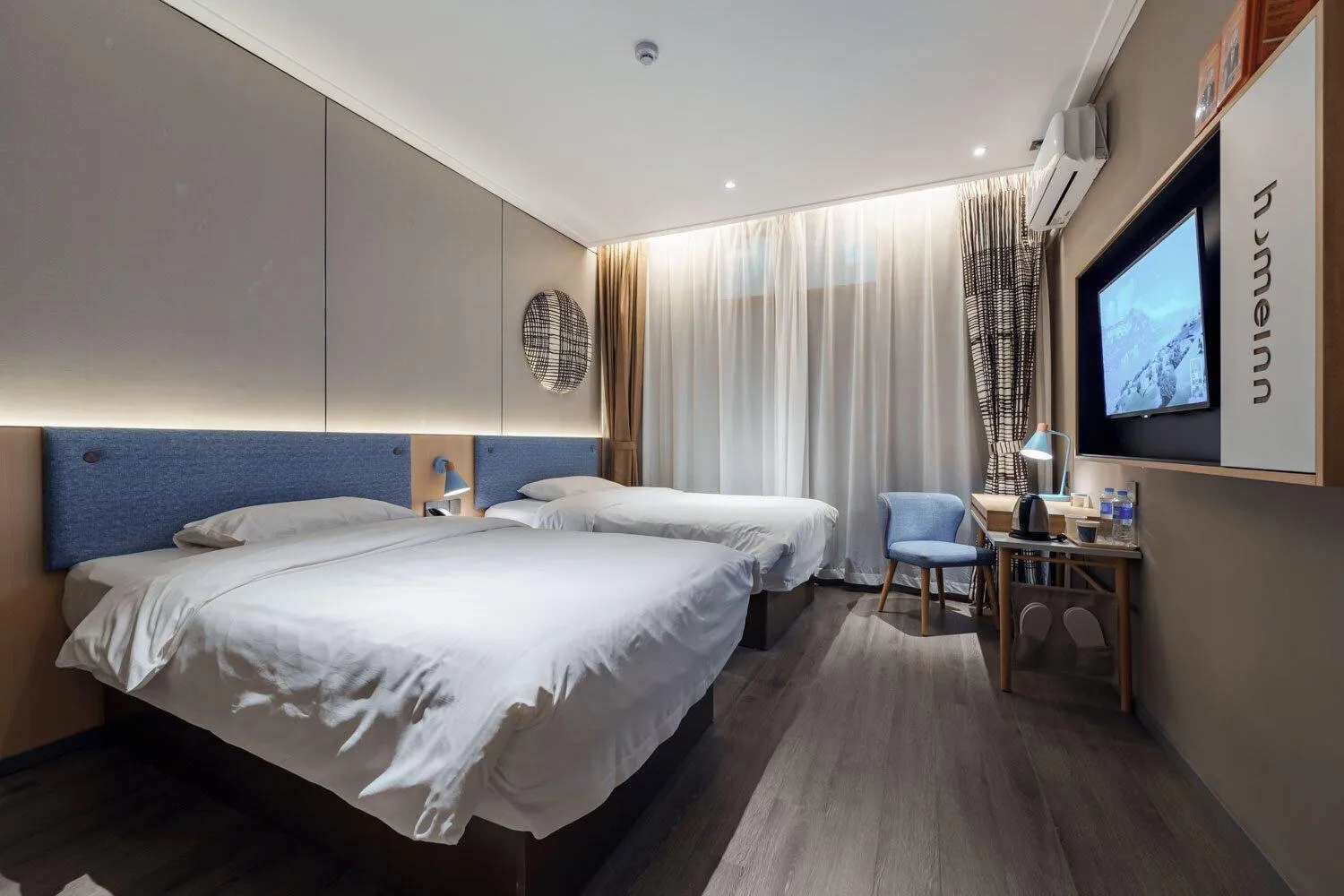 Bed in Home Inn Zhangjiajie Tianmen Mountain Branch