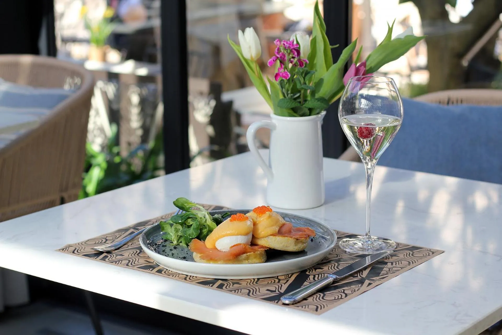 Restaurant/places to eat in Almayer Art & Heritage Adults Only Hotel and Dépendance rooms