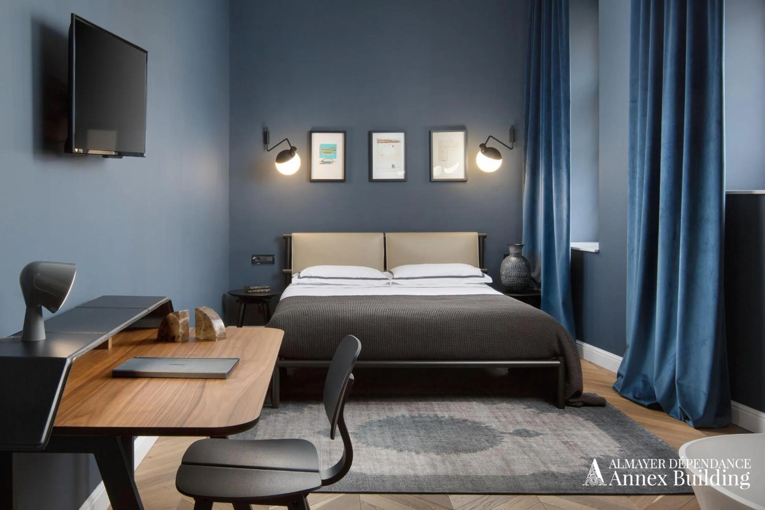 Bed in Almayer Art & Heritage Adults Only Hotel and Dépendance rooms