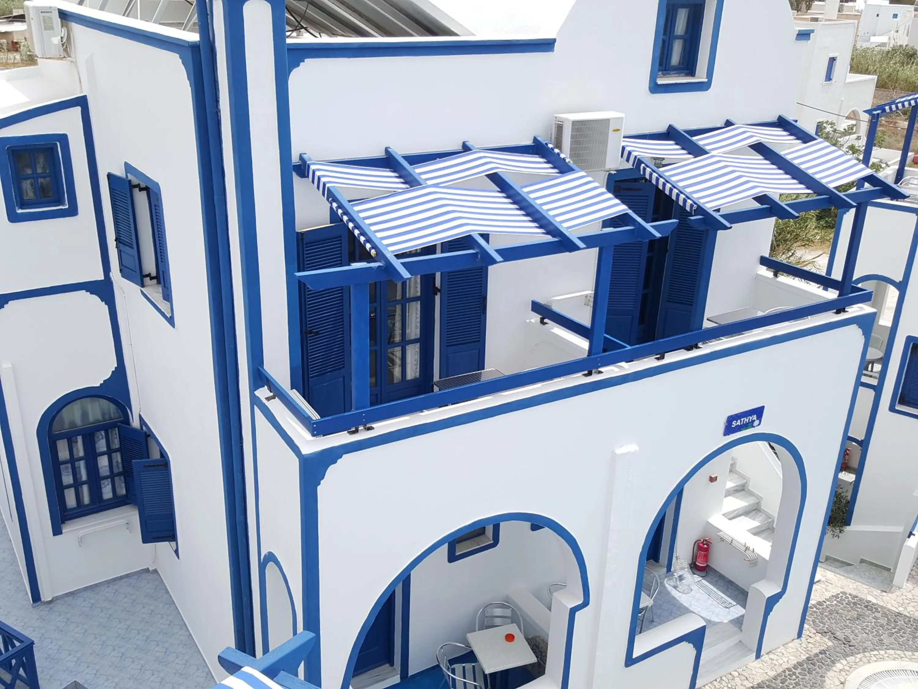 Balcony/Terrace in Roula Villa Studios & Apartments