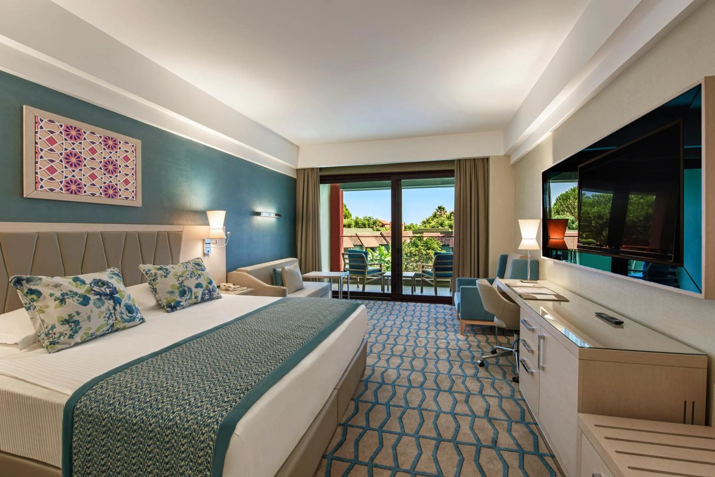 Bed in Megasaray Club Belek