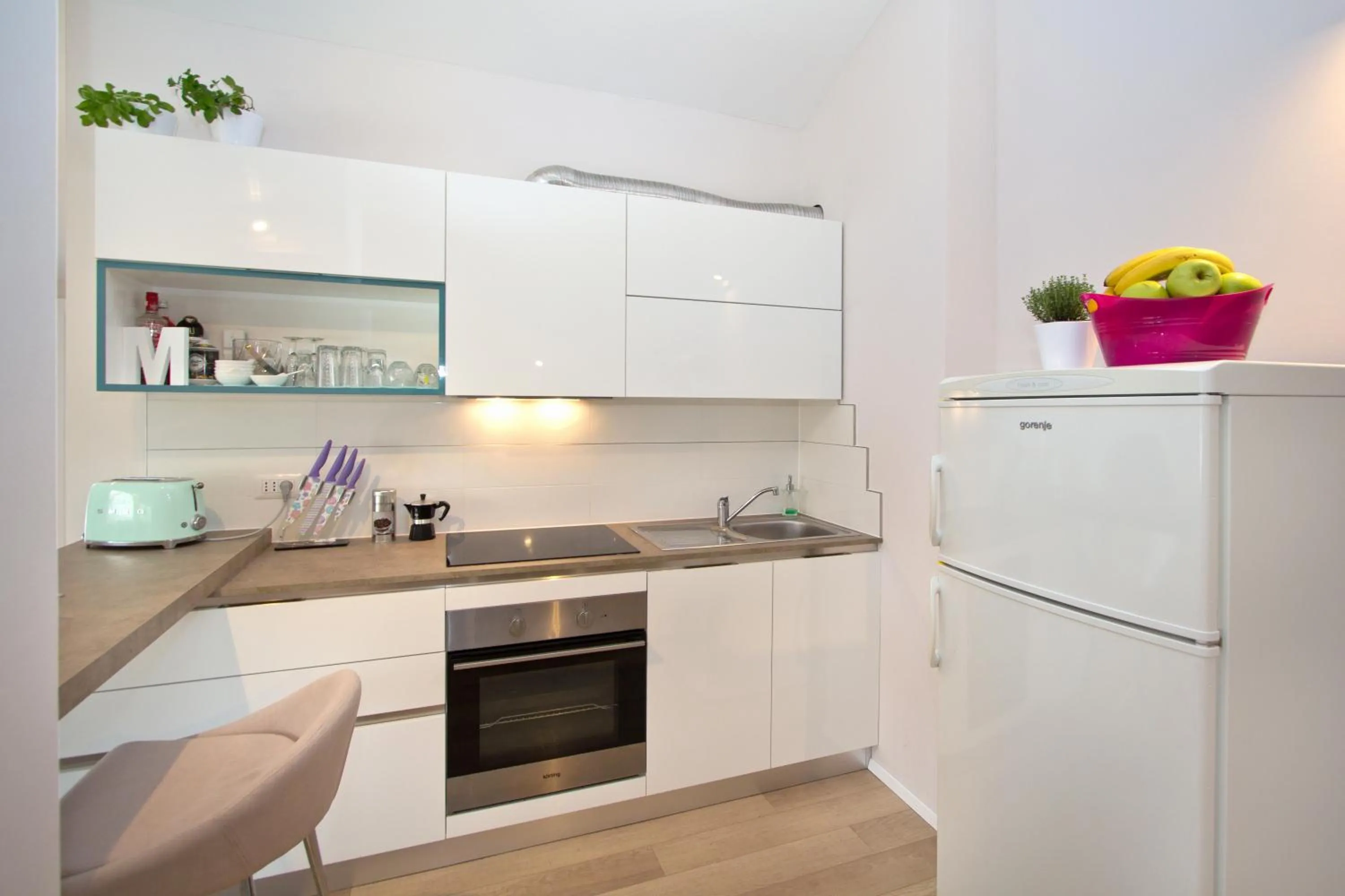 Kitchen or kitchenette in Apartments Adria