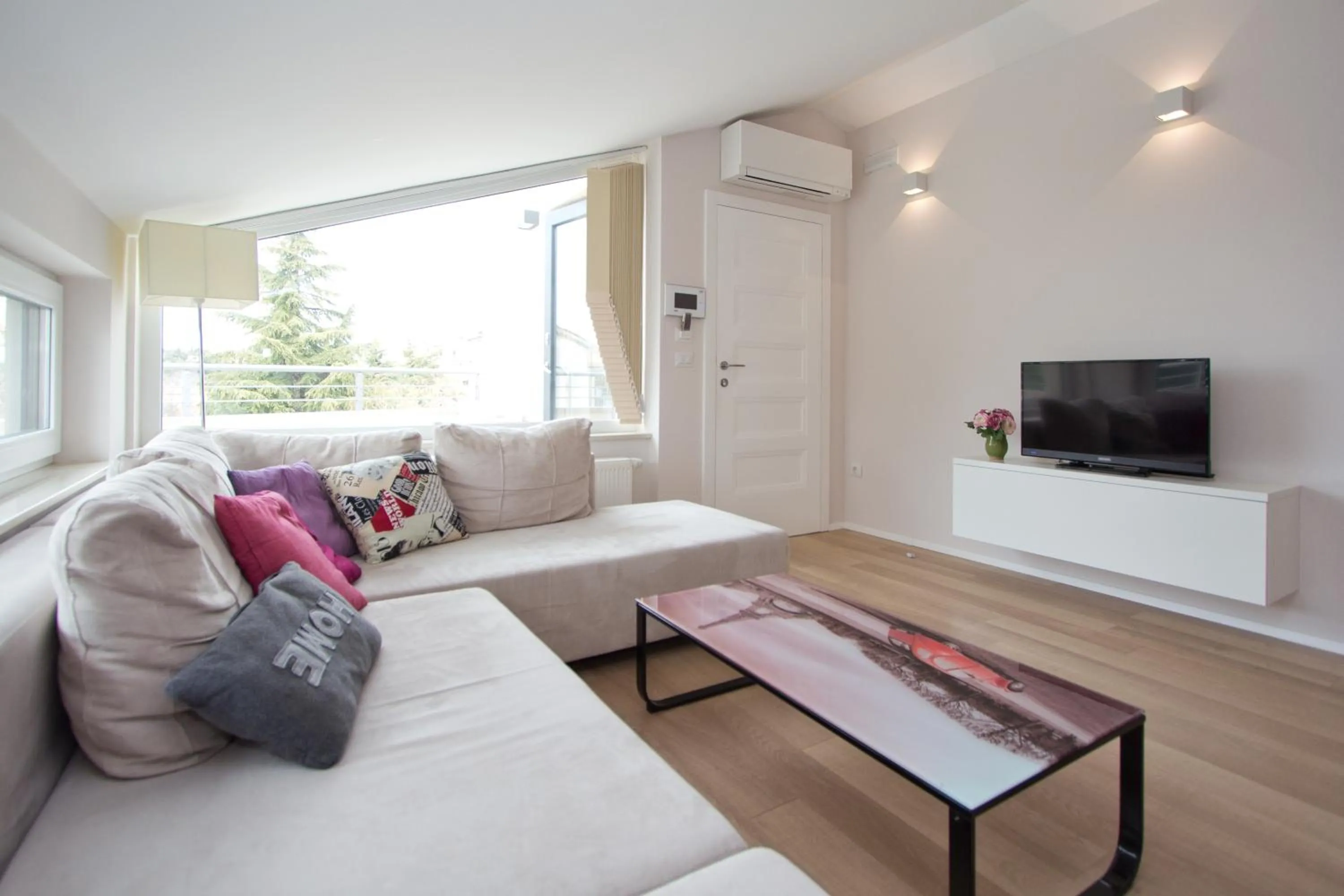 Living room in Apartments Adria