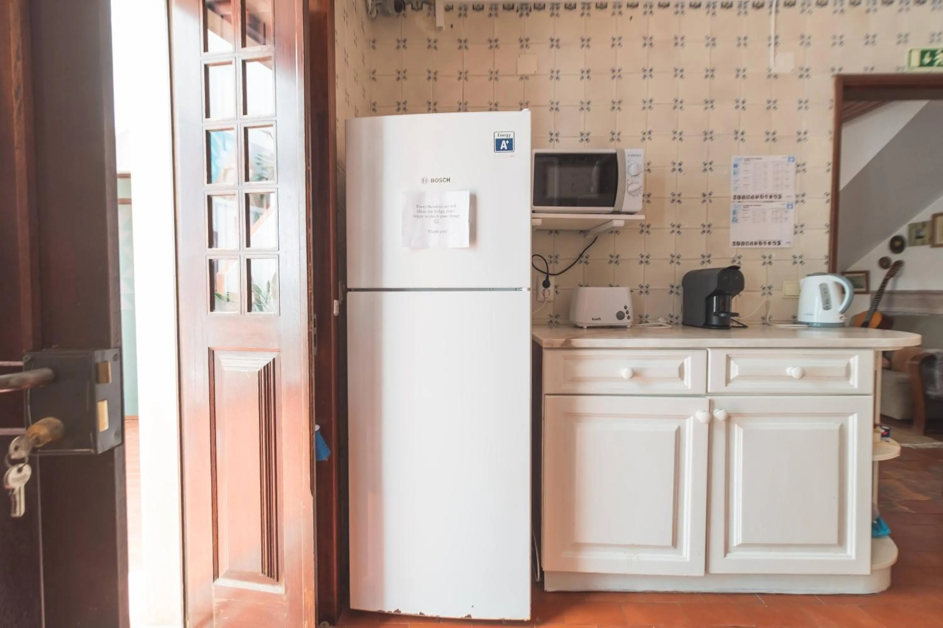 Kitchen or kitchenette in WOT Lodge Soul