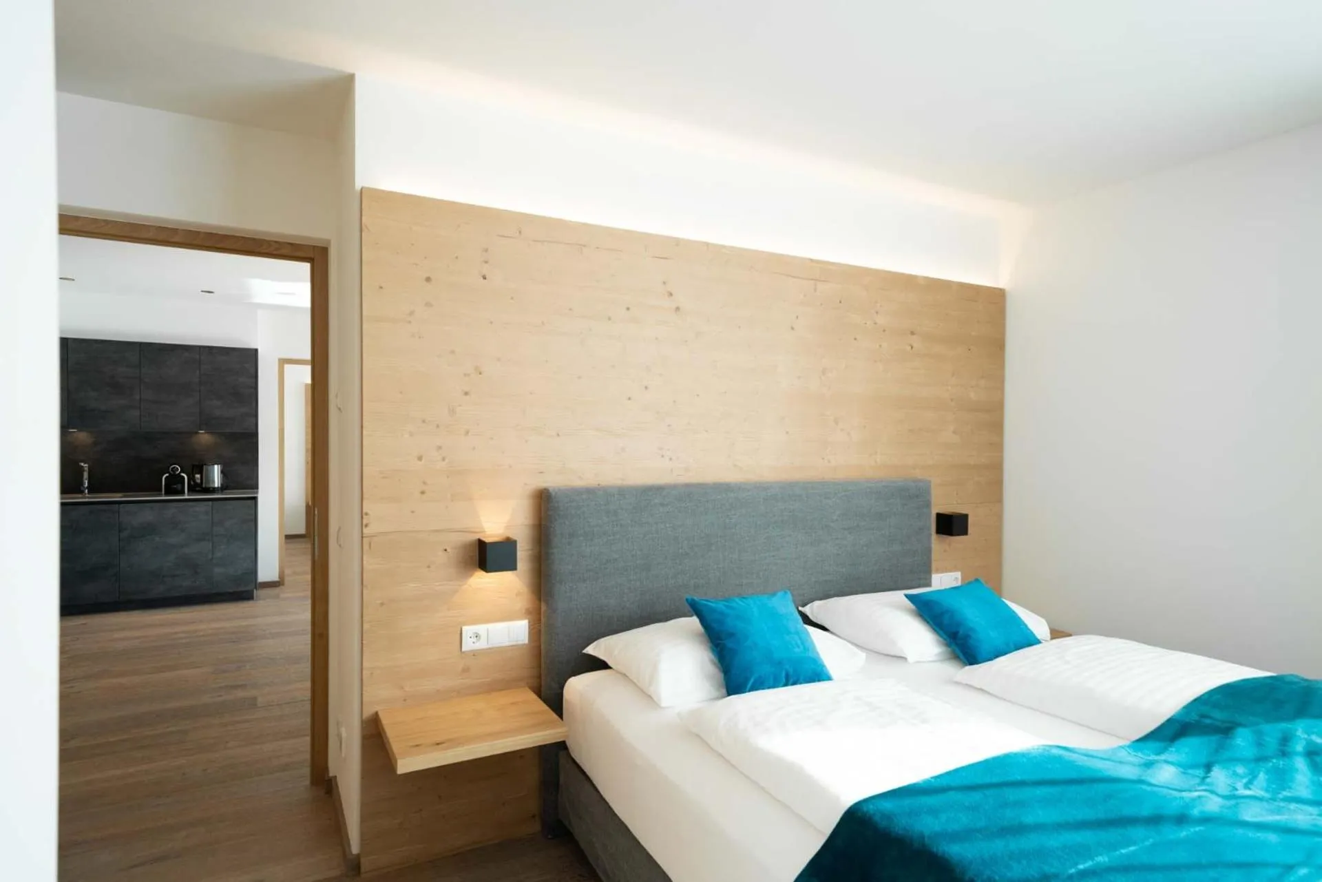 Bed in Villa David Dolomites