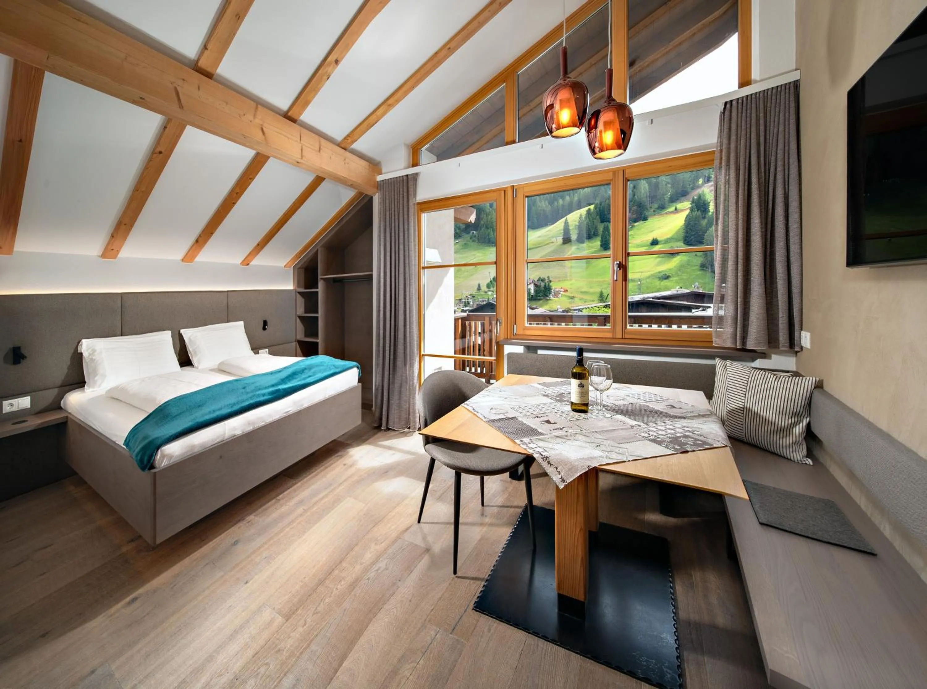 Bed in Villa David Dolomites