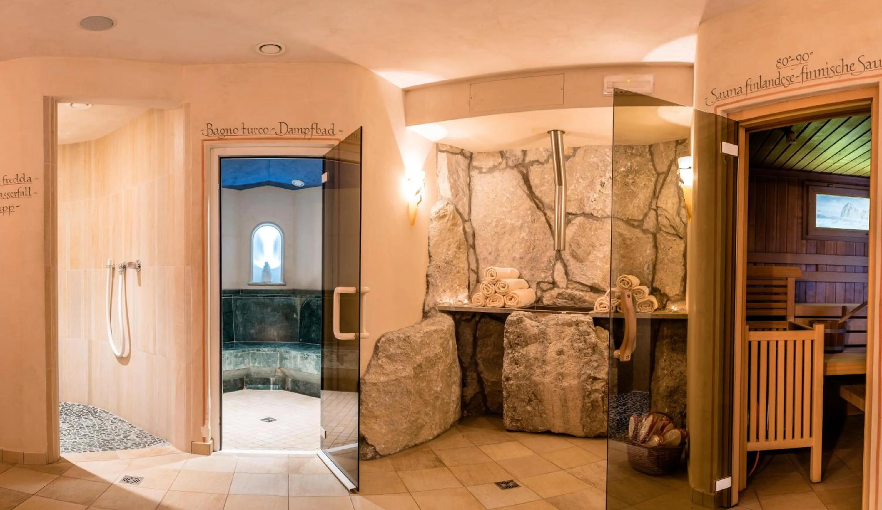 Hot Tub in Villa David Dolomites