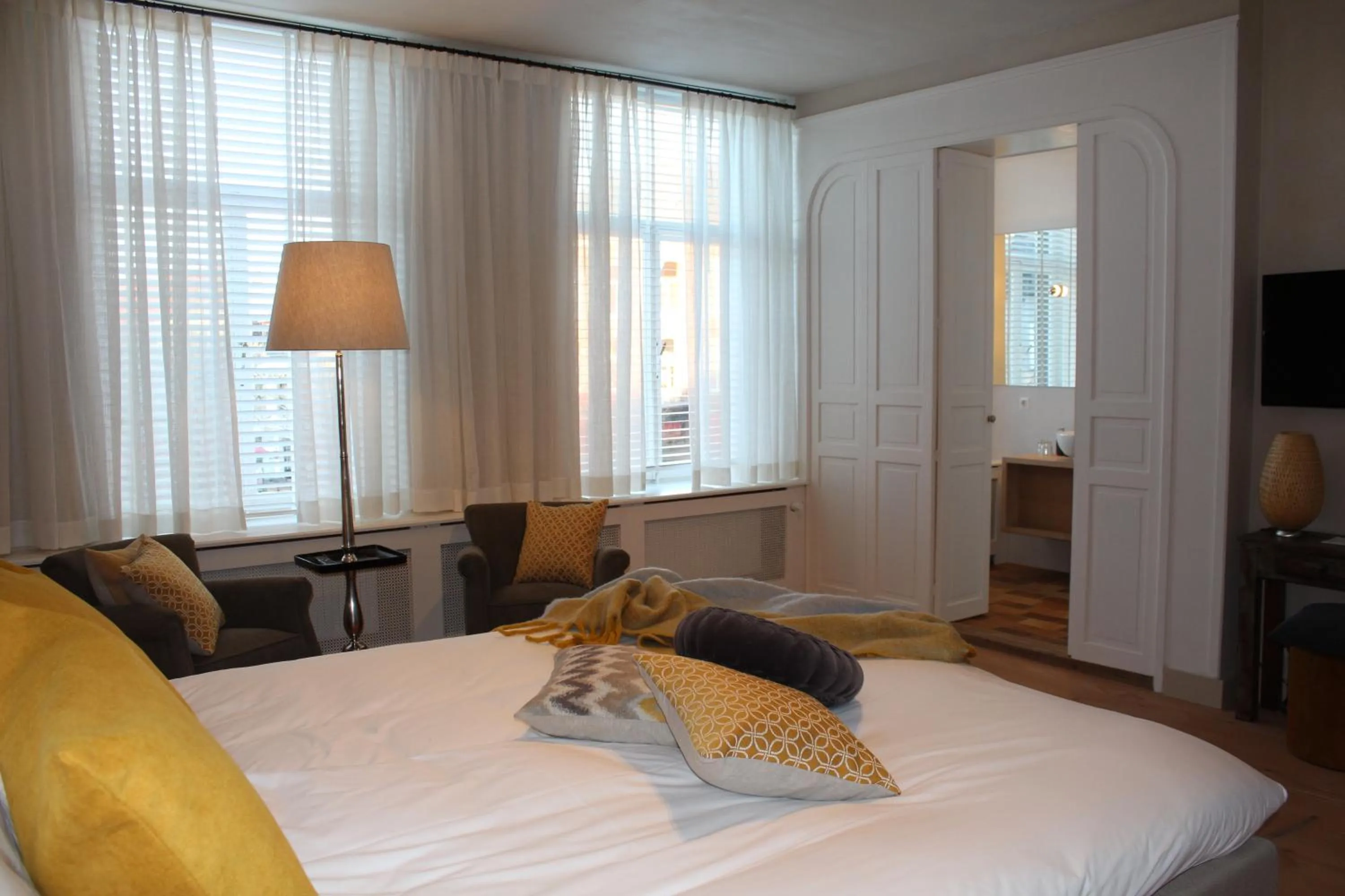 Bed in Herberg de Zwarte Ruiter