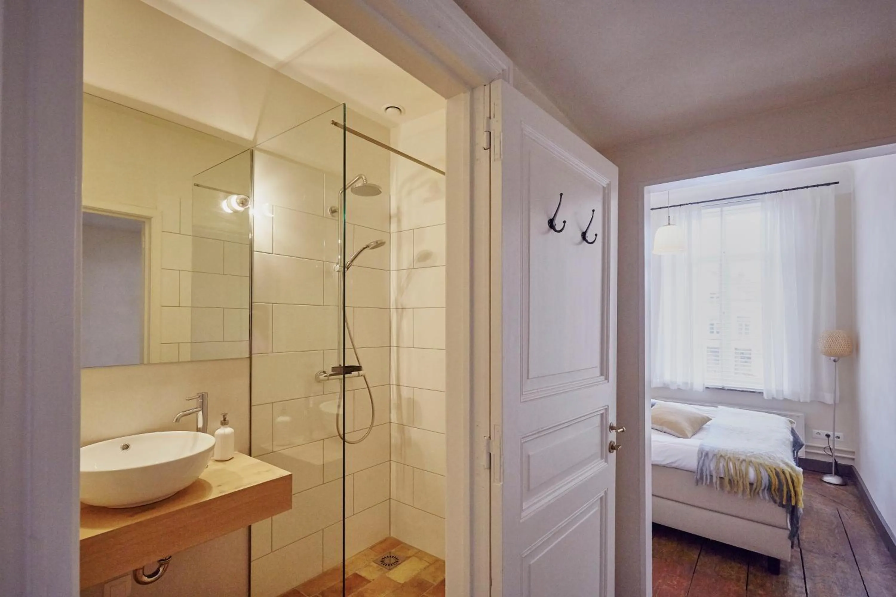 Bed in Herberg de Zwarte Ruiter