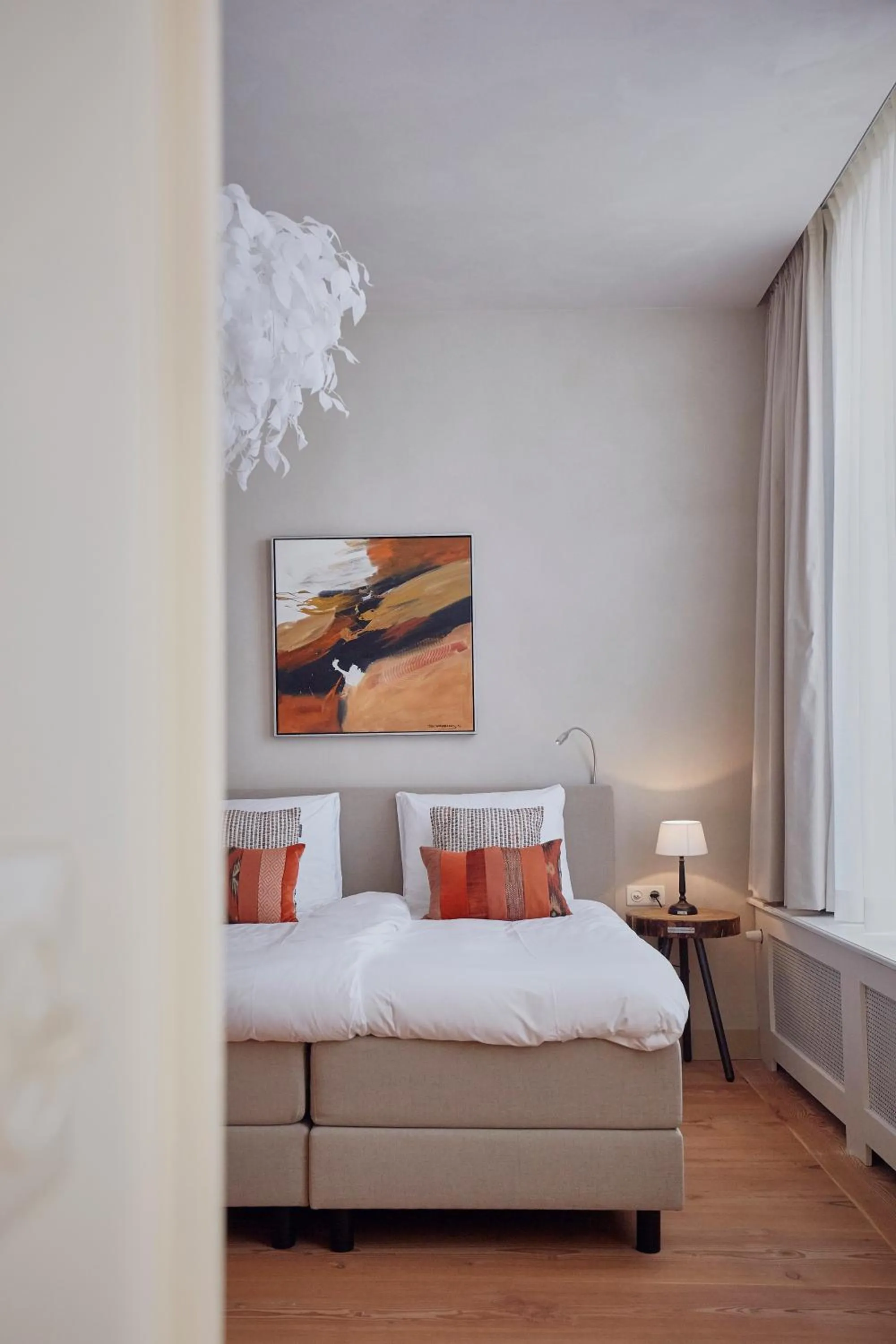 Bed in Herberg de Zwarte Ruiter