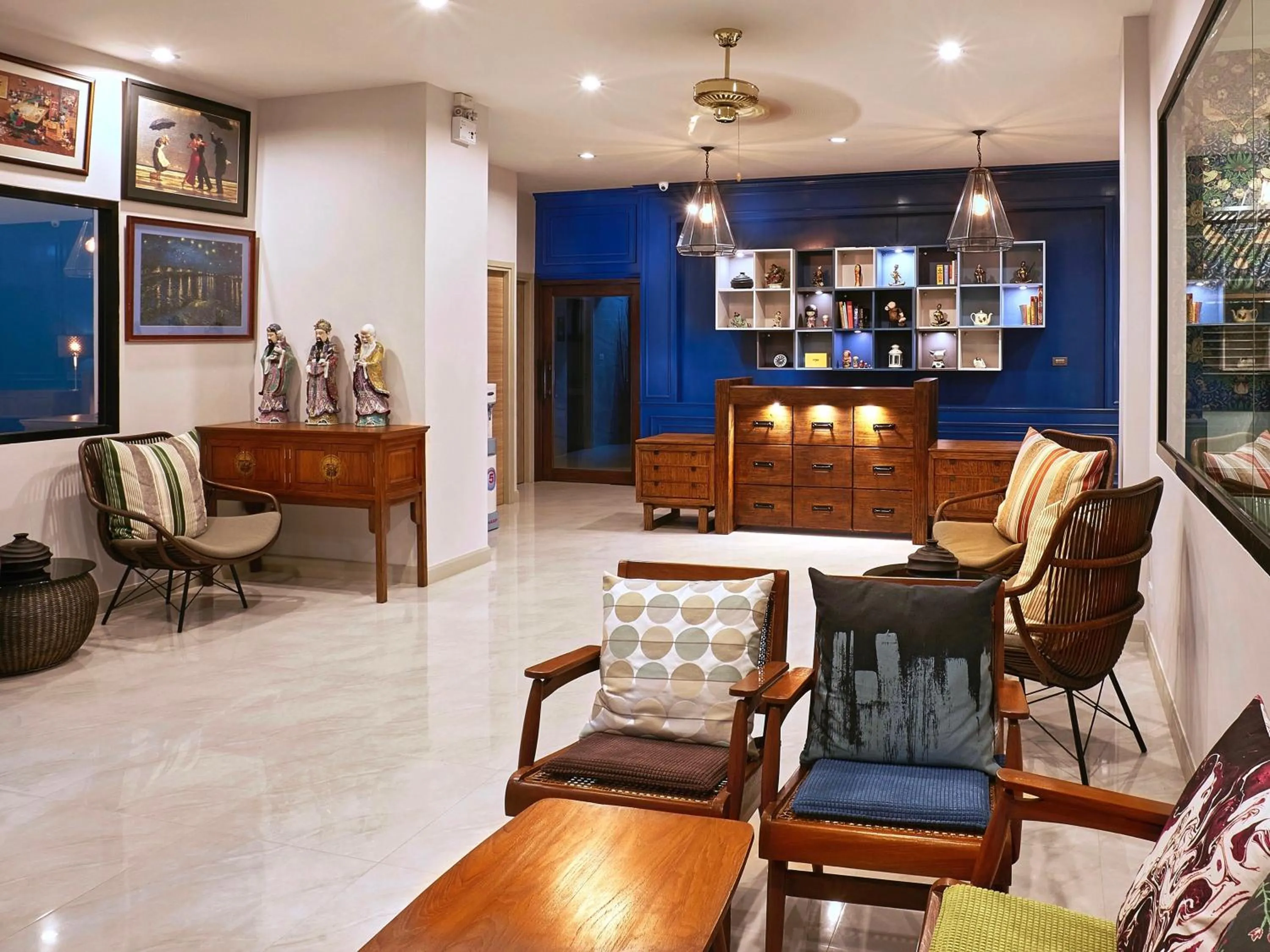 Lobby or reception in Chez Bure - Bure Homestay