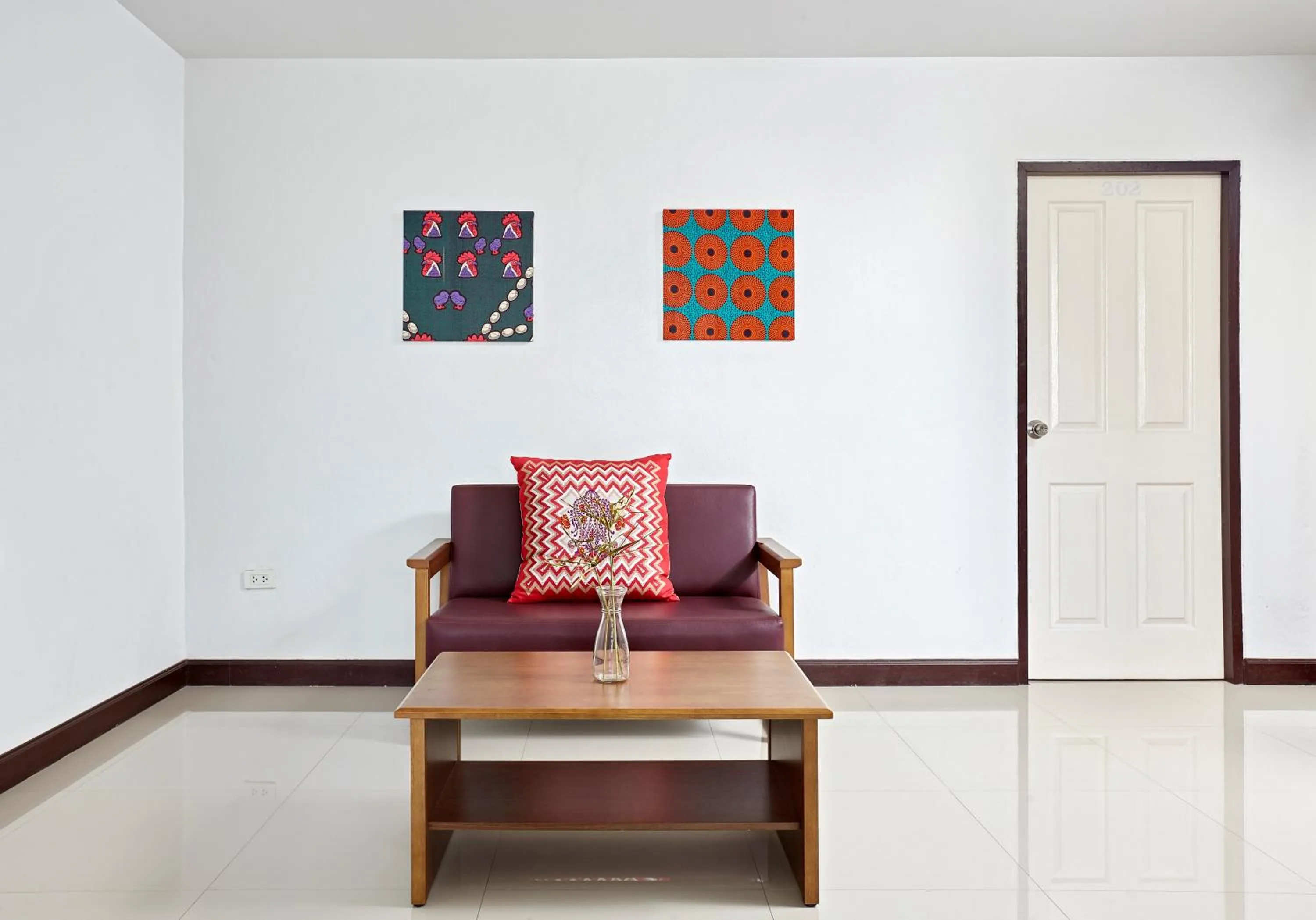 Living room in Chez Bure - Bure Homestay