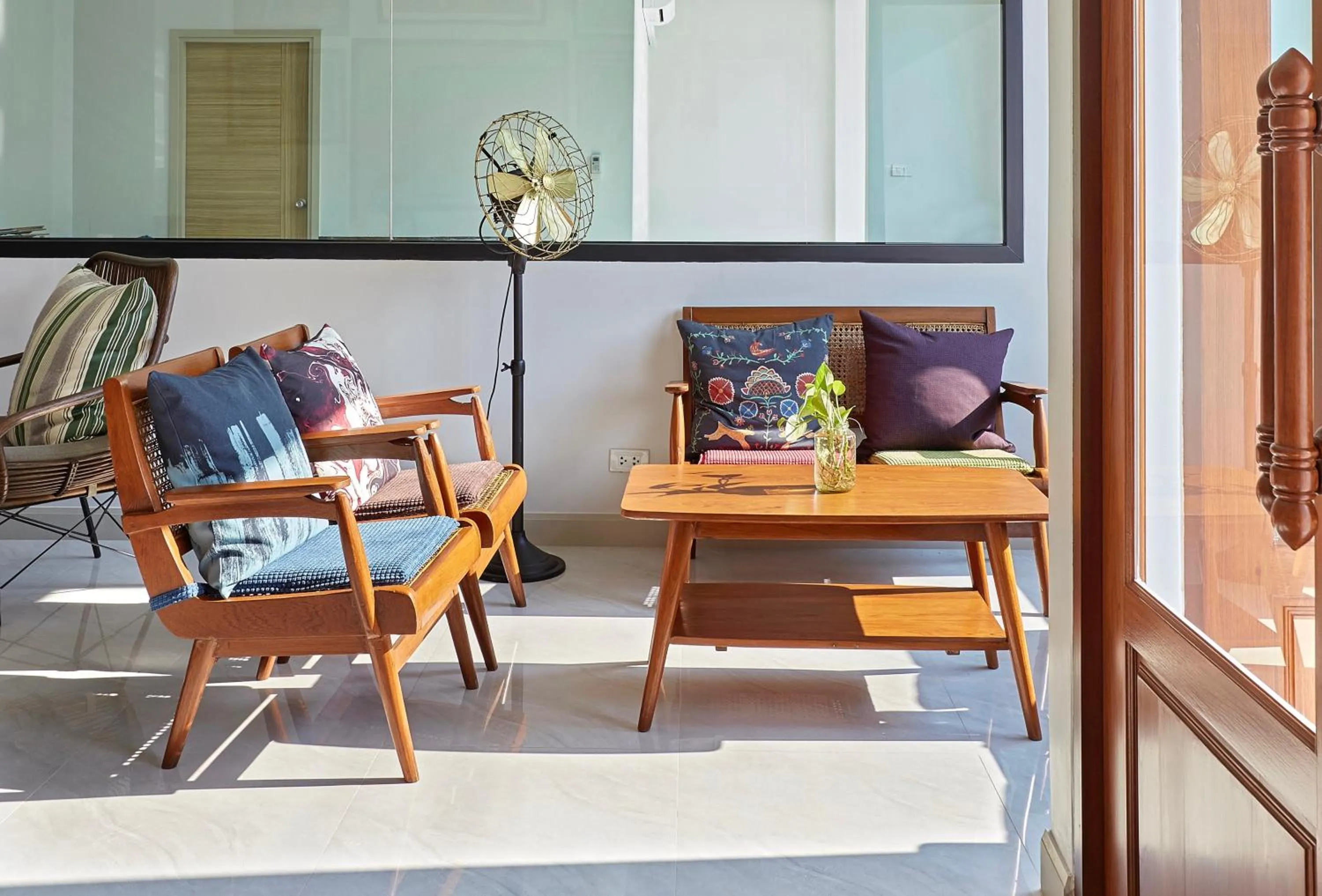 Living room in Chez Bure - Bure Homestay