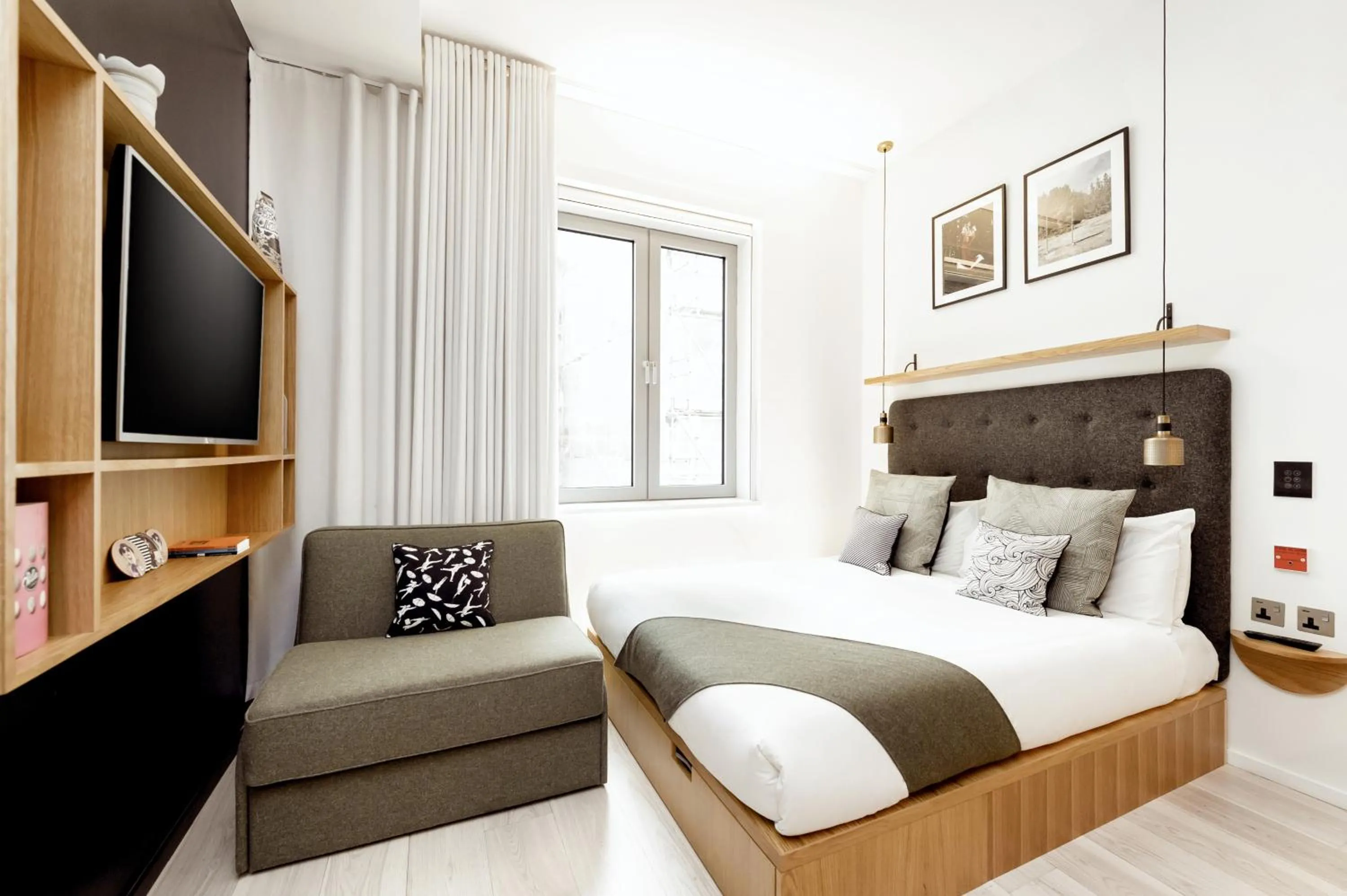 Bed in Wilde Aparthotels London Covent Garden