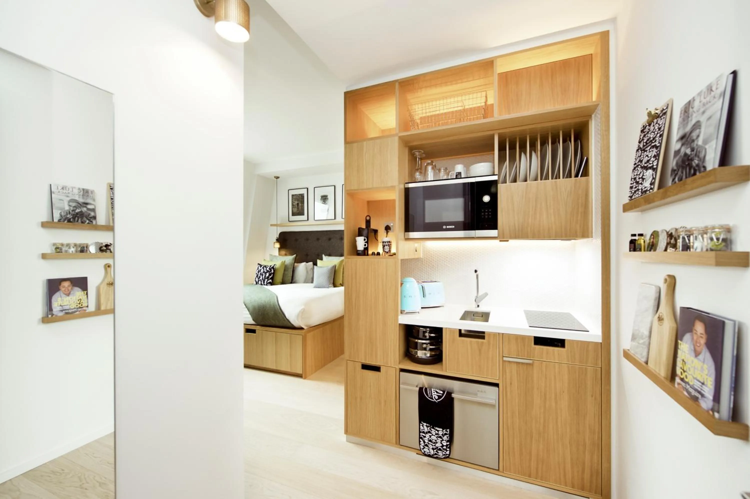 Kitchen or kitchenette in Wilde Aparthotels London Covent Garden