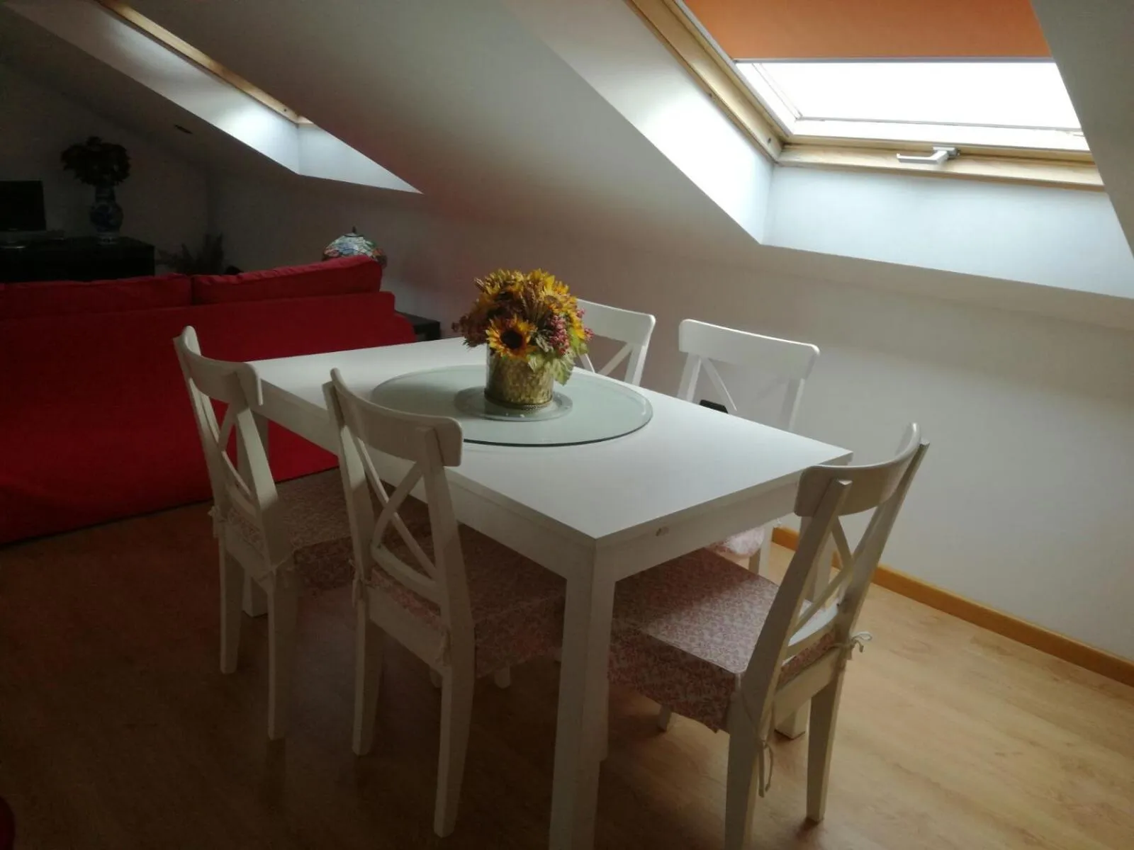 Living room in Apartamentos O Almacen