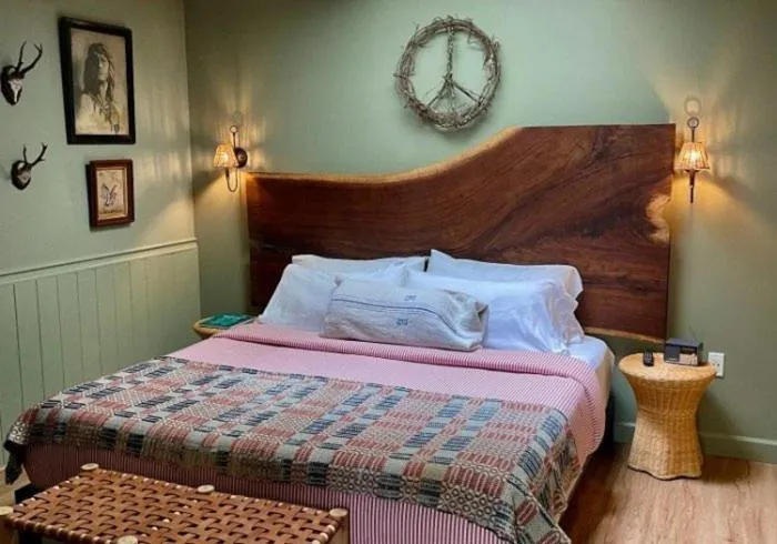 Bed in Outpost Inn