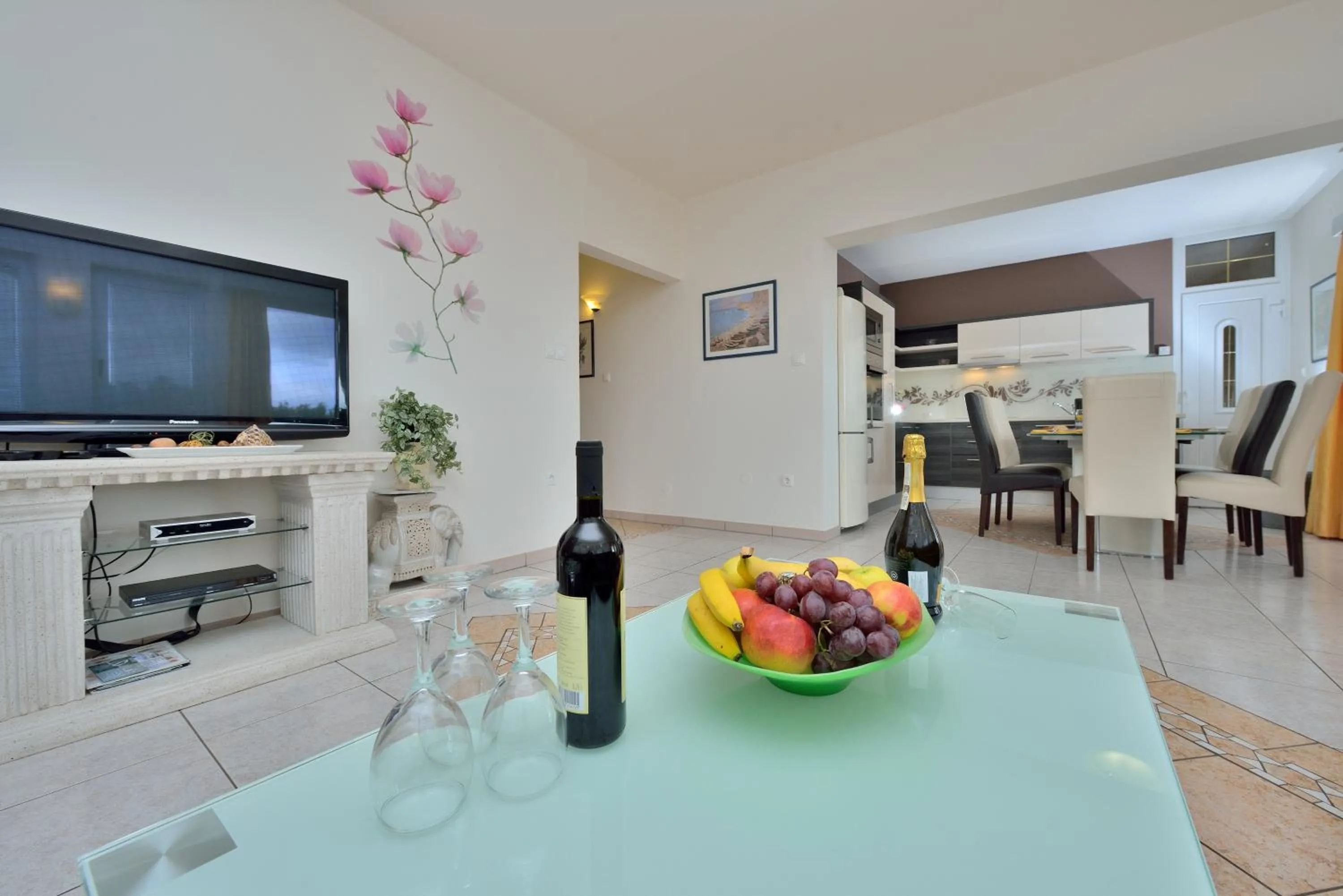TV and multimedia in Villa Dalmatina Zadar mit Pool