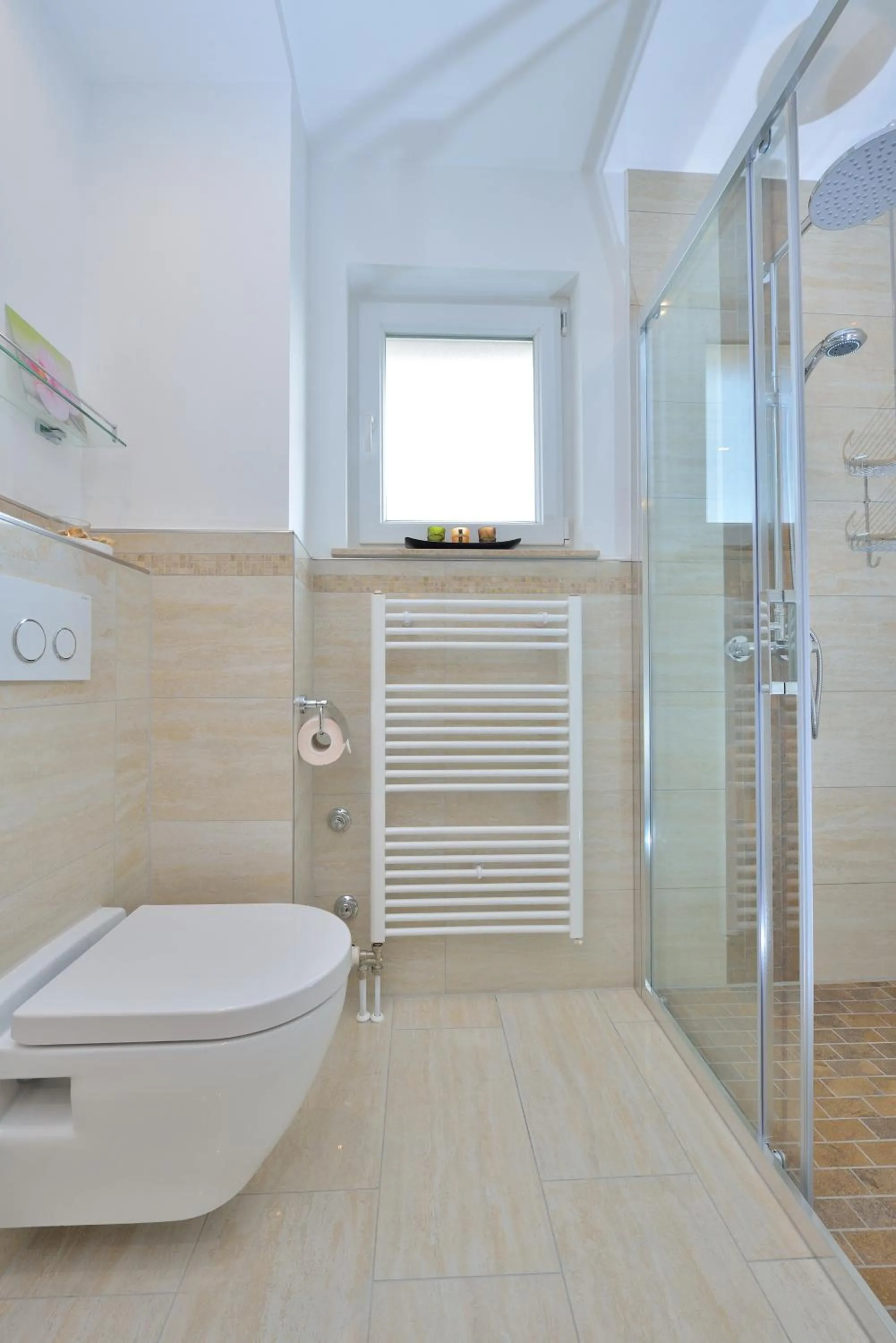 Bathroom in Villa Dalmatina Zadar mit Pool