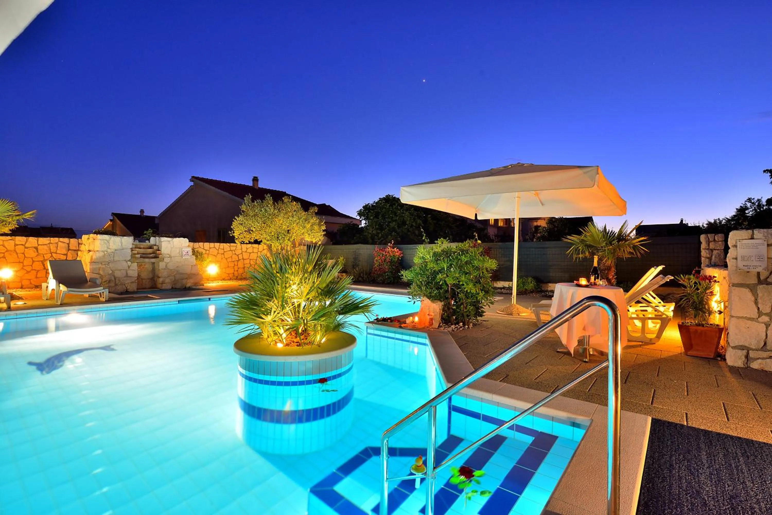 Swimming pool in Villa Dalmatina Zadar mit Pool