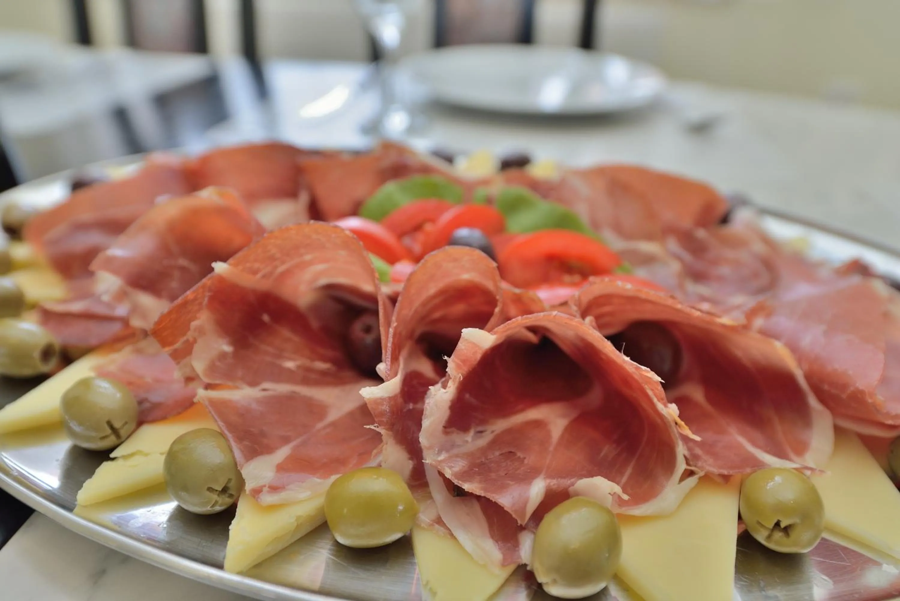 Food close-up in Villa Dalmatina Zadar mit Pool